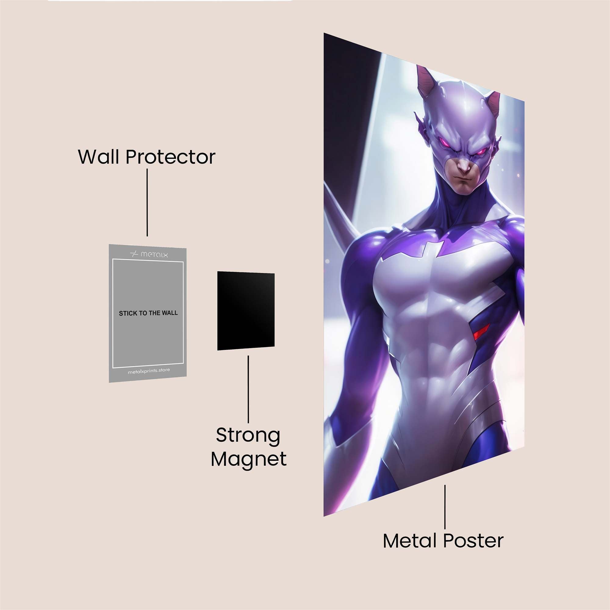 Shadow Sentinel Safe Wall Magnetic / M