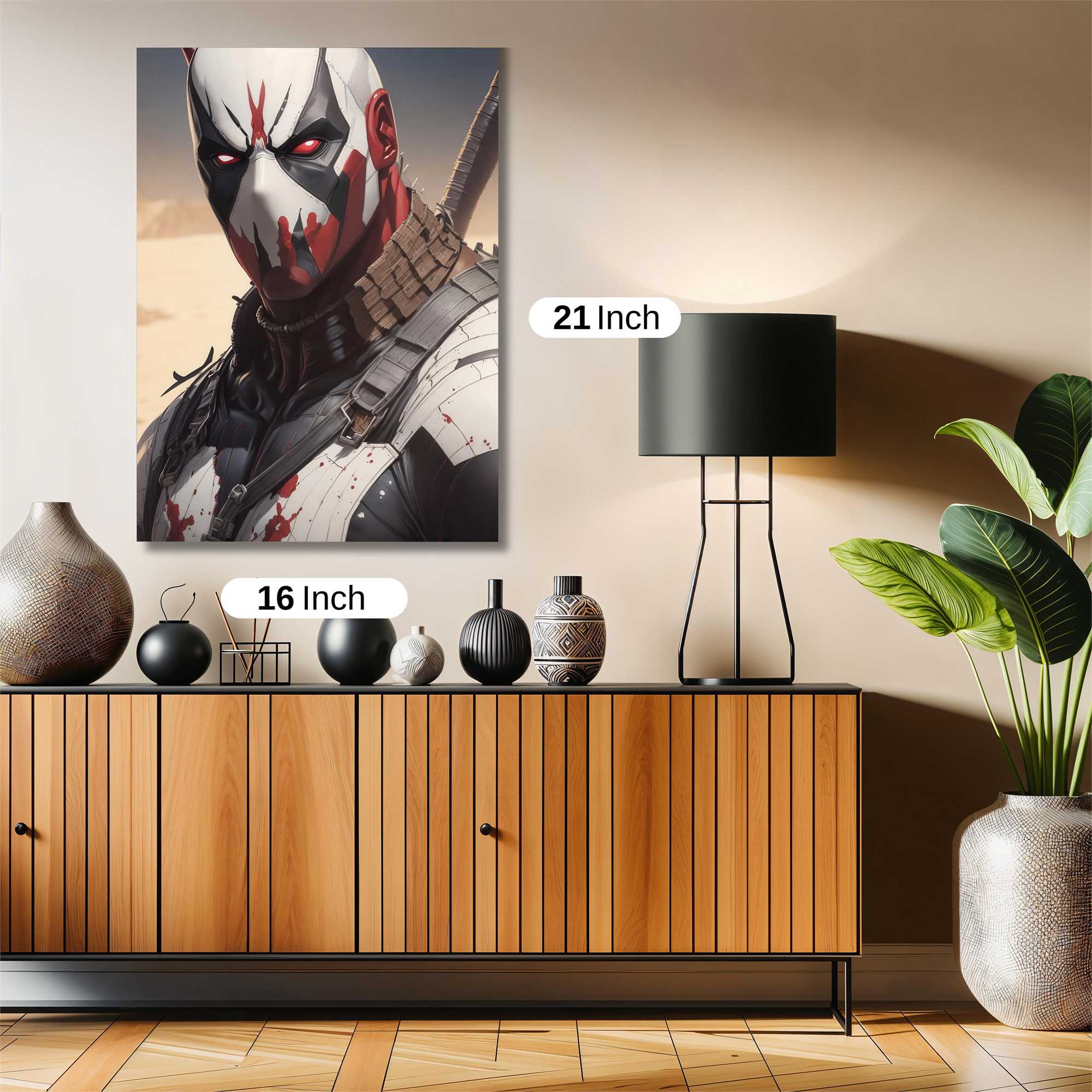 Deadpool Menace Safe Wall Magnetic / M