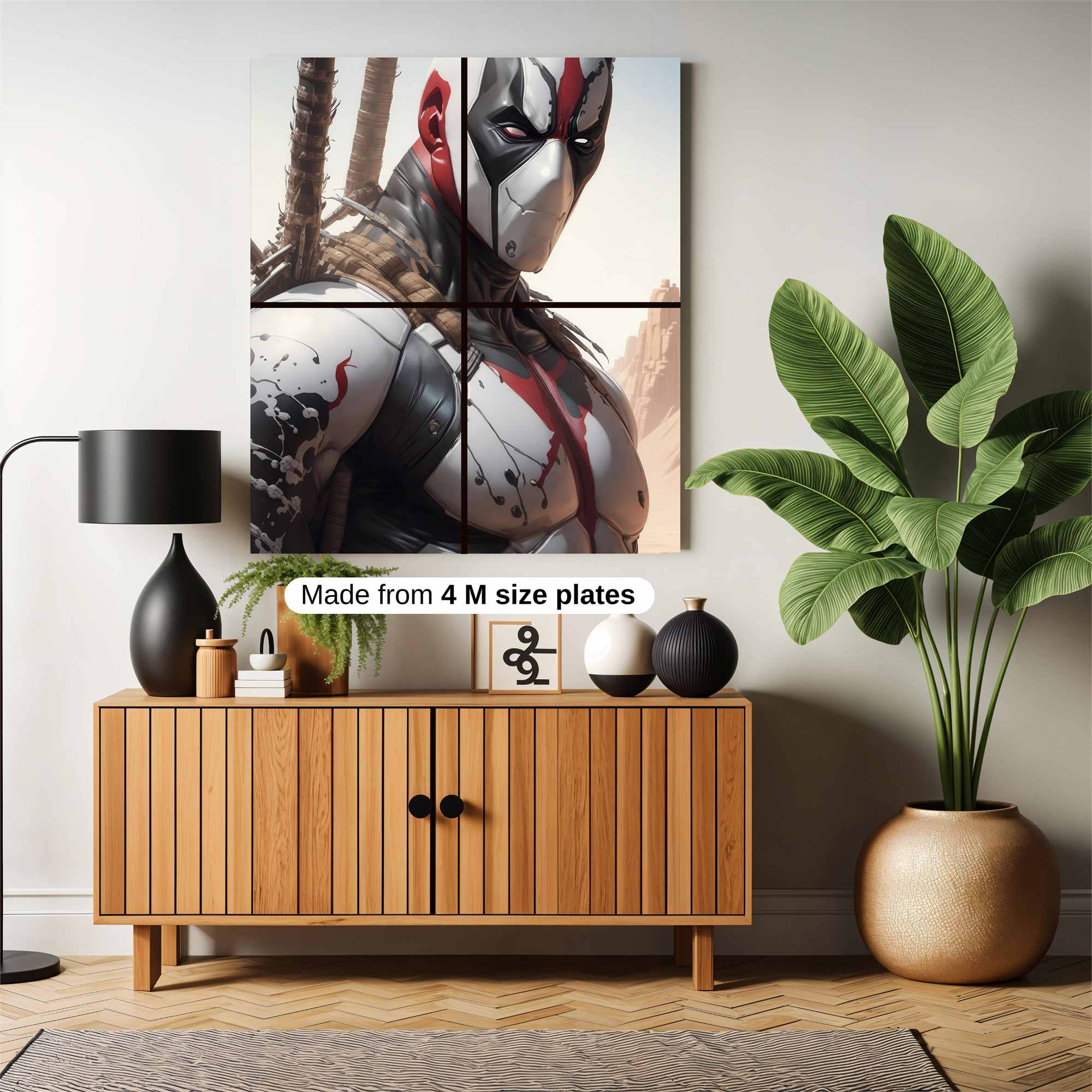 Deadpool Menacing Safe Wall Magnetic / M