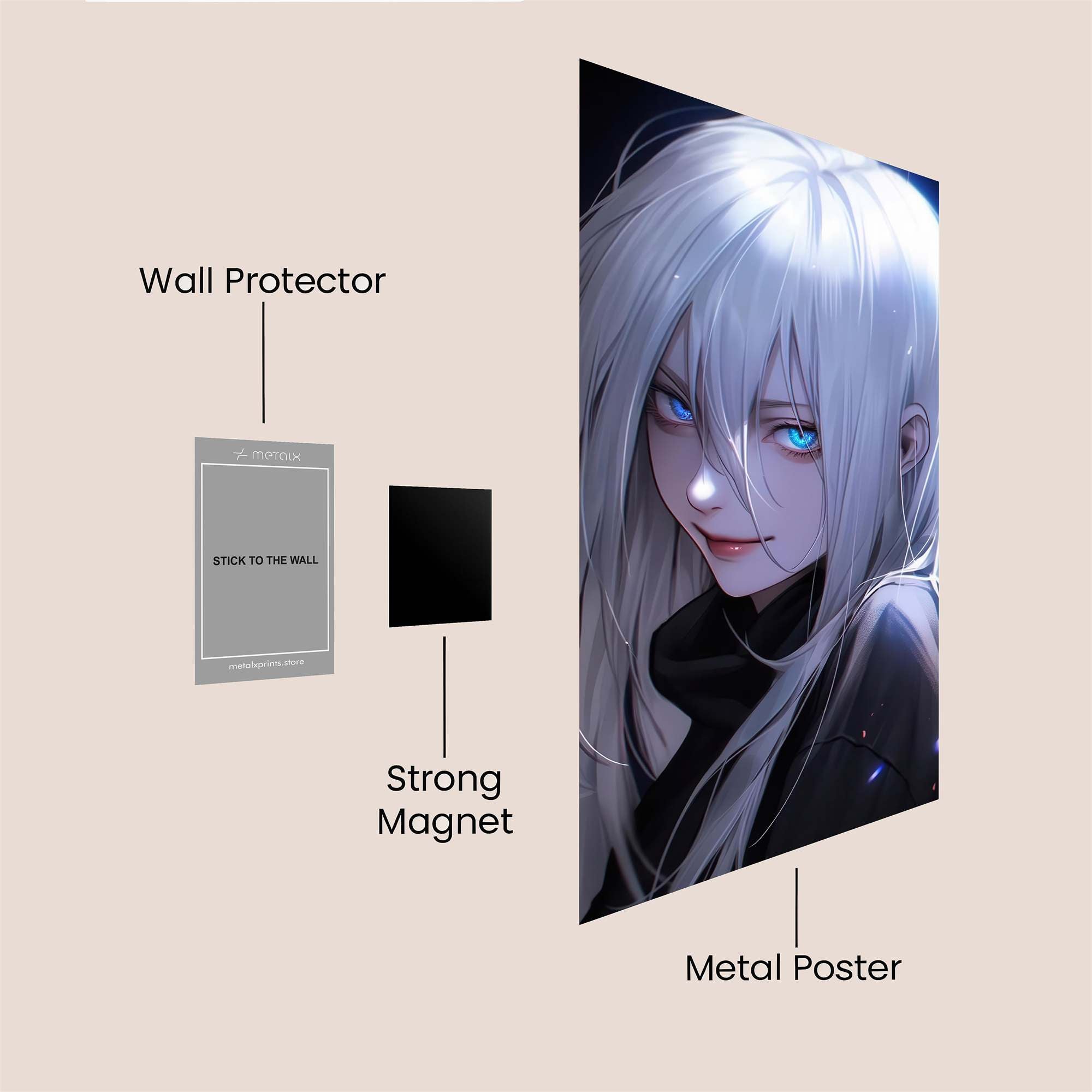 Mystic Whisper Safe Wall Magnetic / M