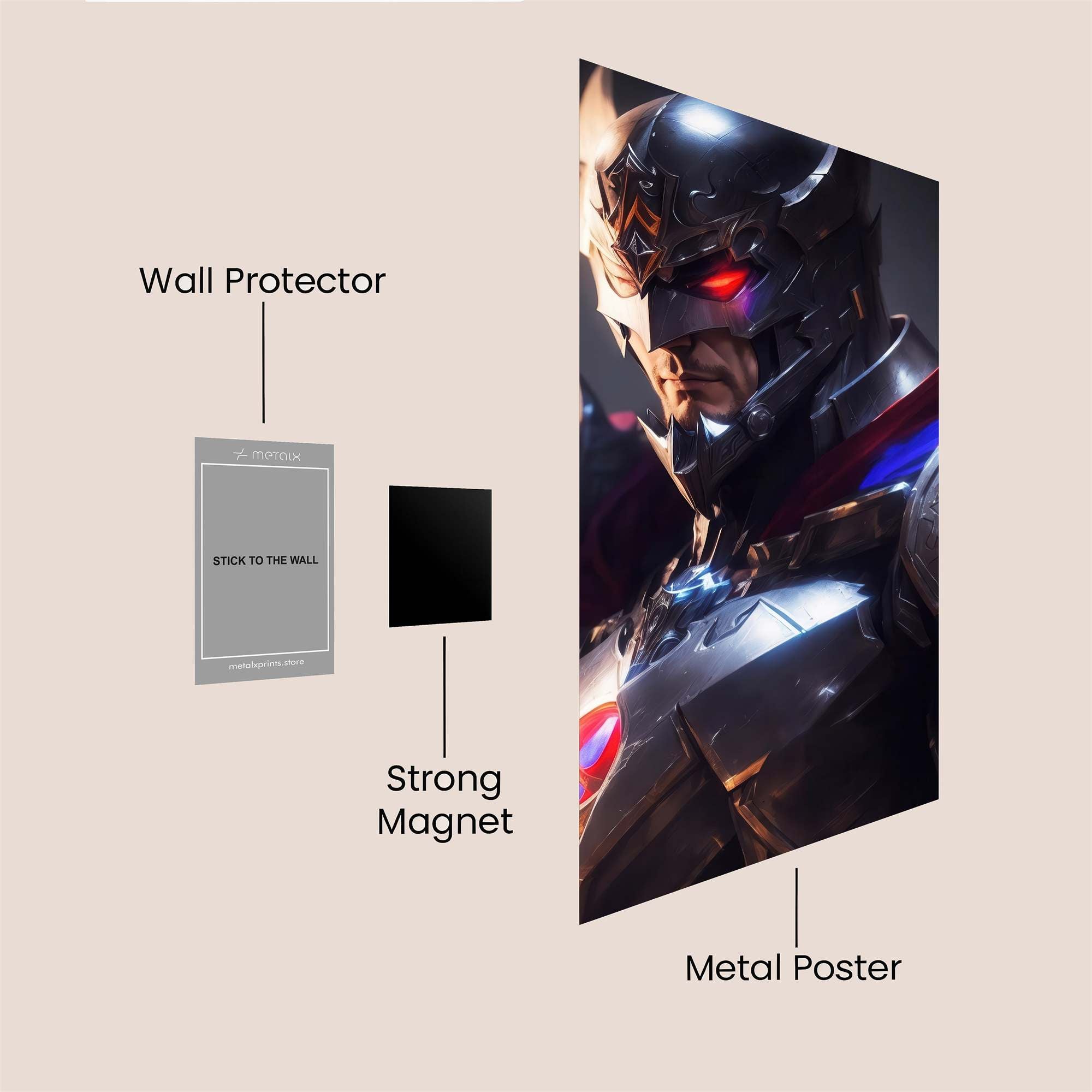 Darth Menace Safe Wall Magnetic / M