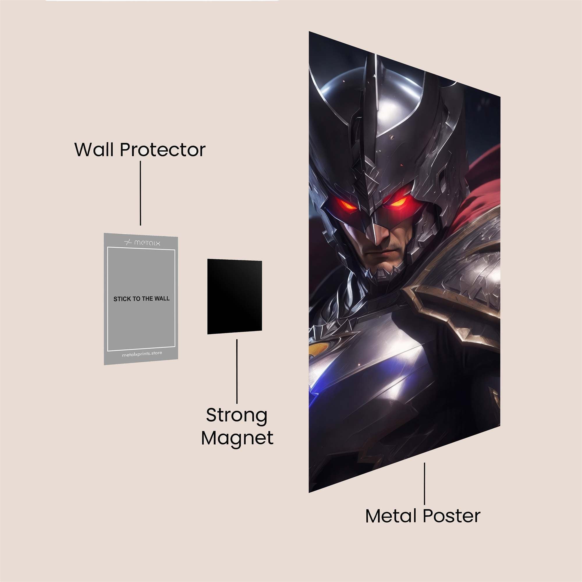 Darth Intense Safe Wall Magnetic / M