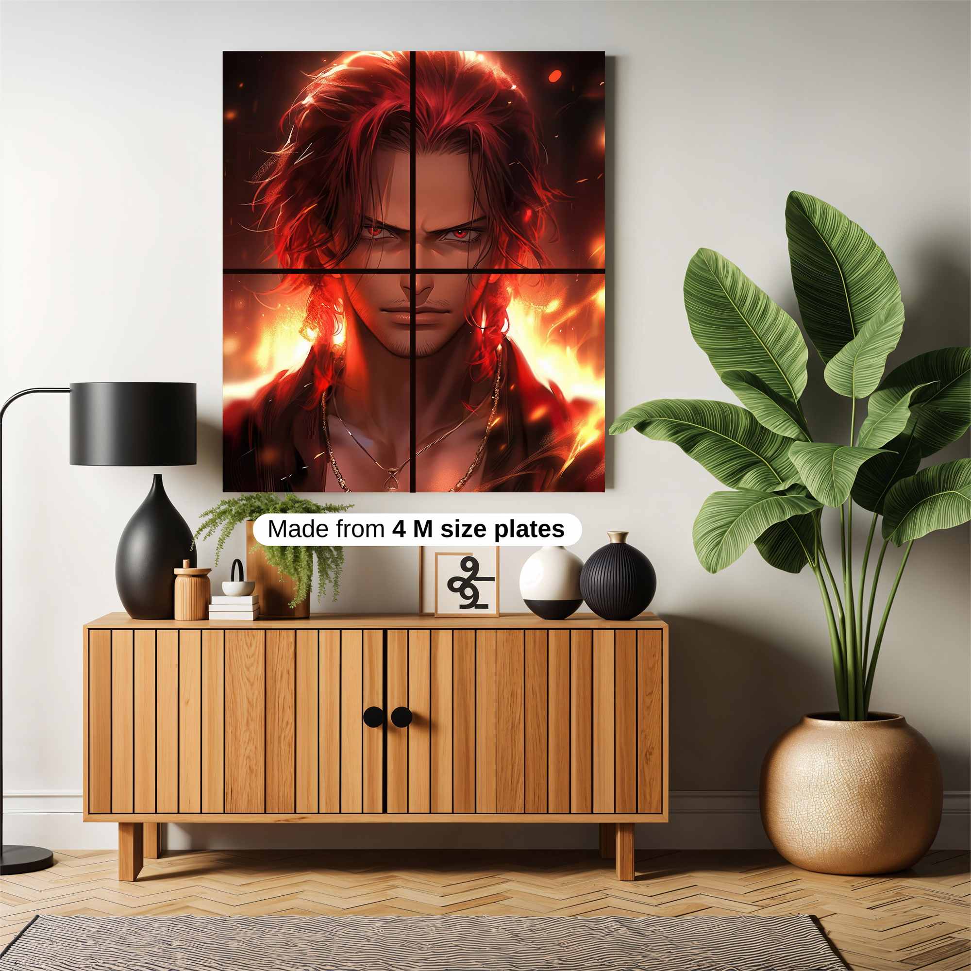 Flame Wrath Safe Wall Magnetic / M