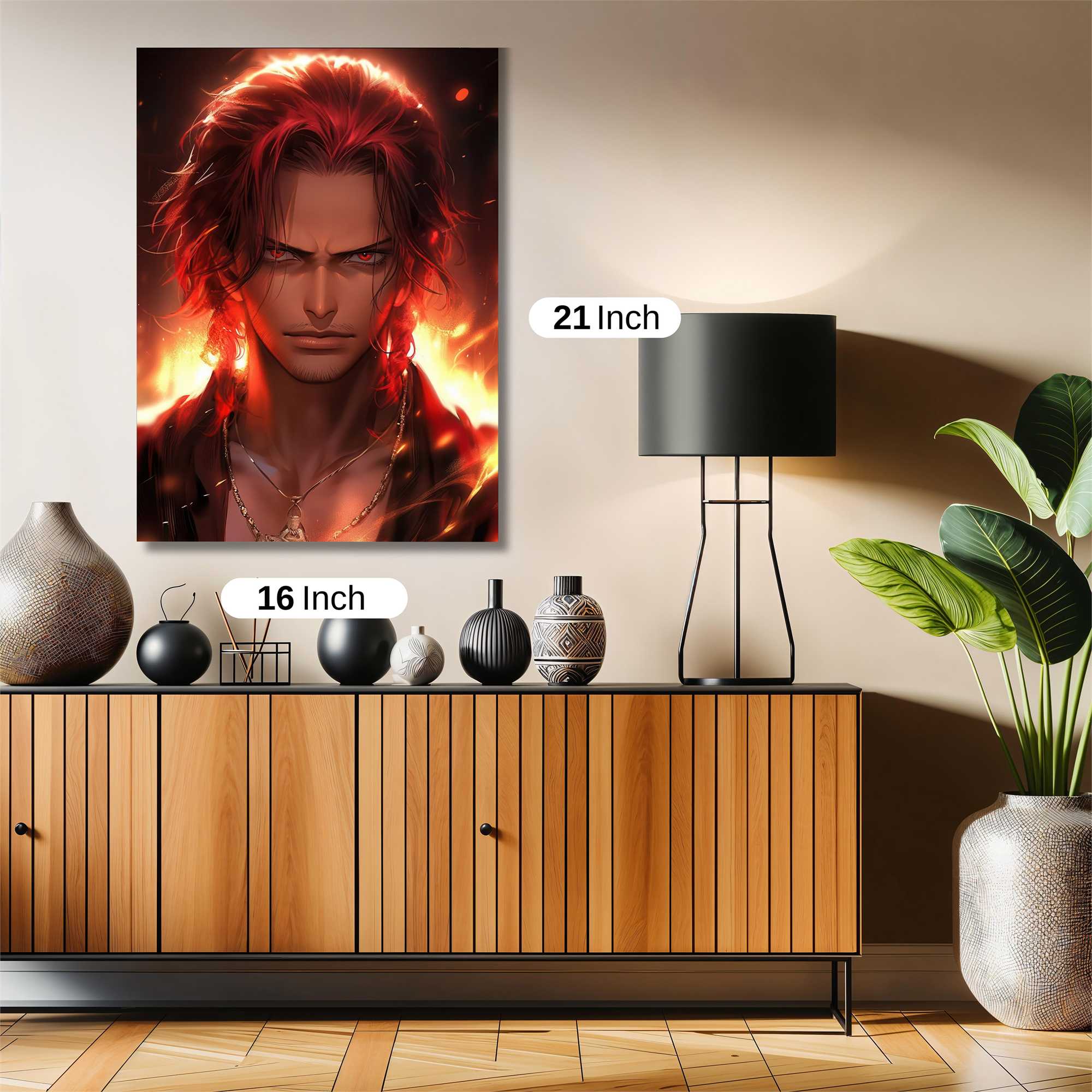 Flame Wrath Safe Wall Magnetic / M