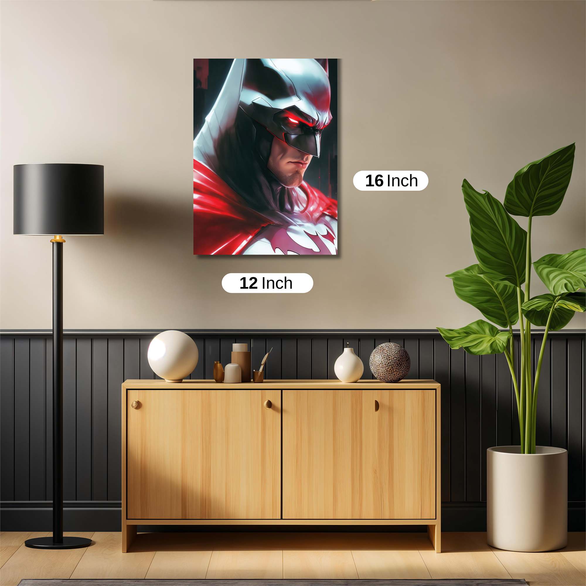 Batman Intense Safe Wall Magnetic / M