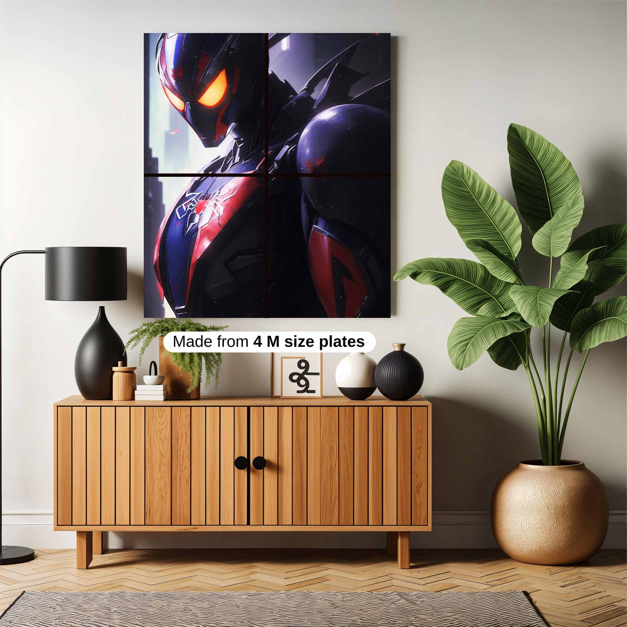 Spider-Menace Safe Wall Magnetic / M