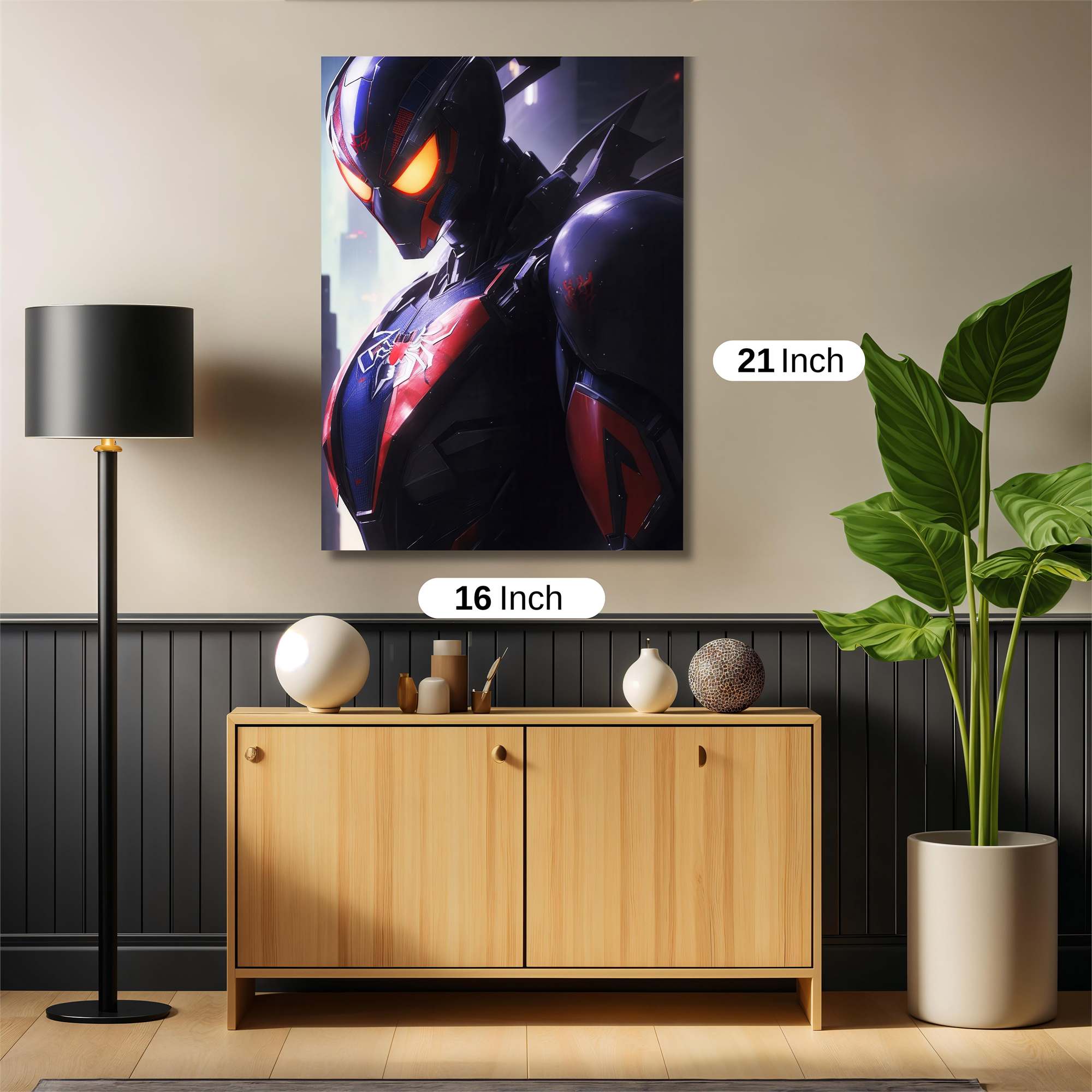 Spider-Menace Safe Wall Magnetic / M