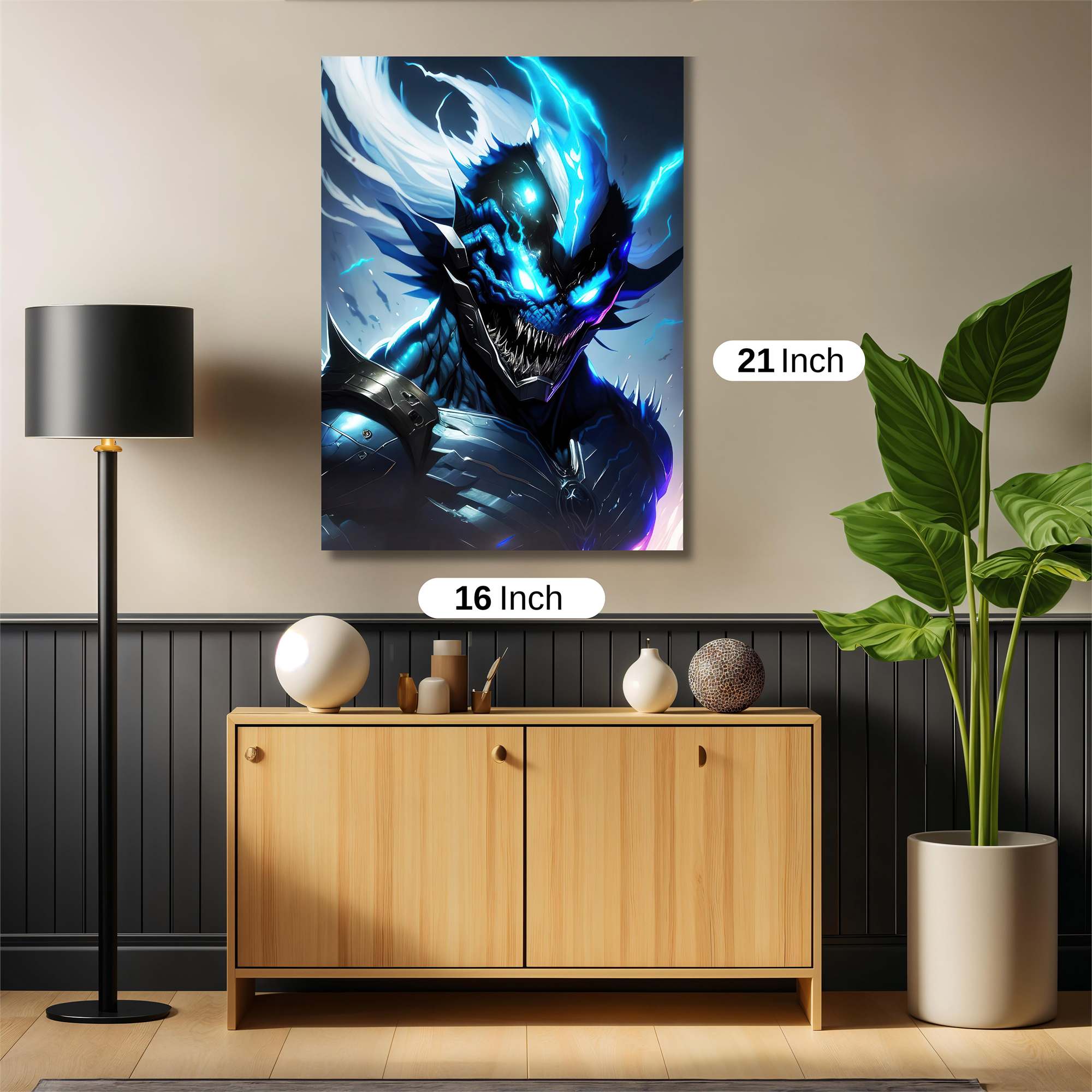 Demon Fury Safe Wall Magnetic / M