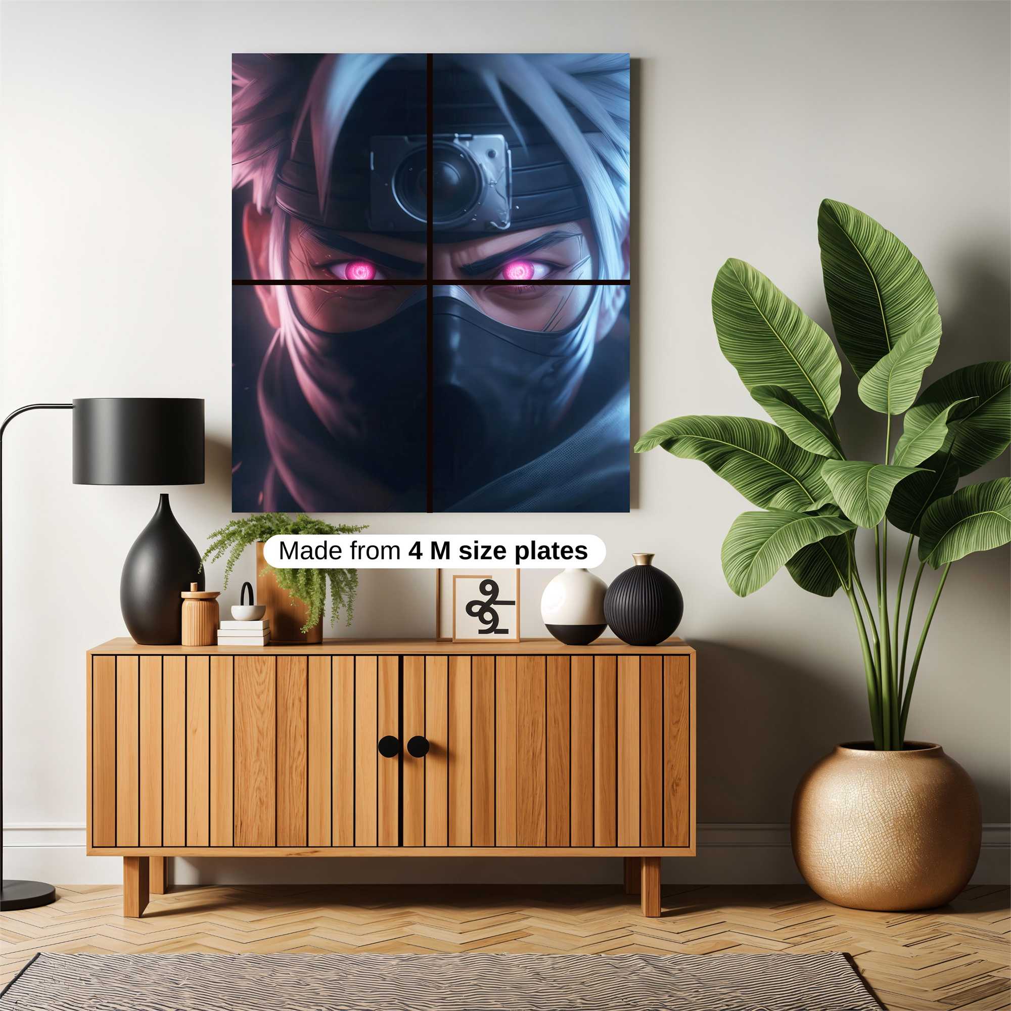 Kakashi Menacing Safe Wall Magnetic / M