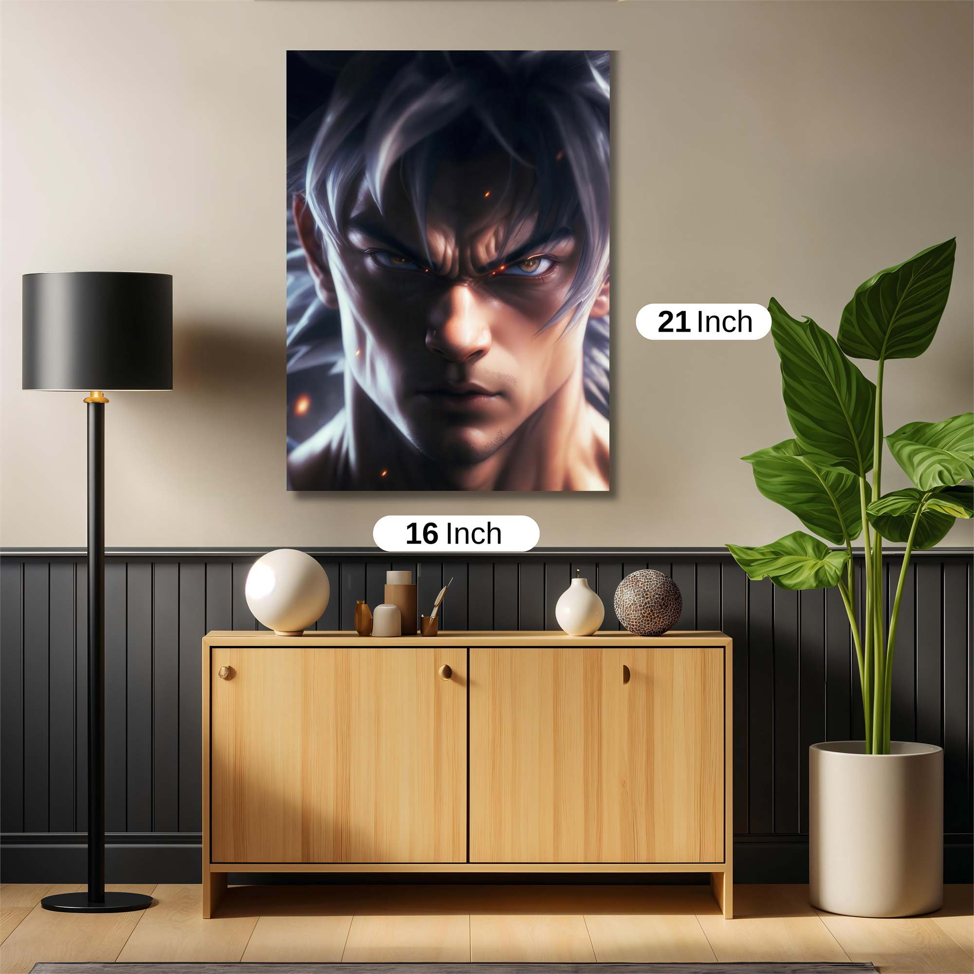 Goku Intense Safe Wall Magnetic / M