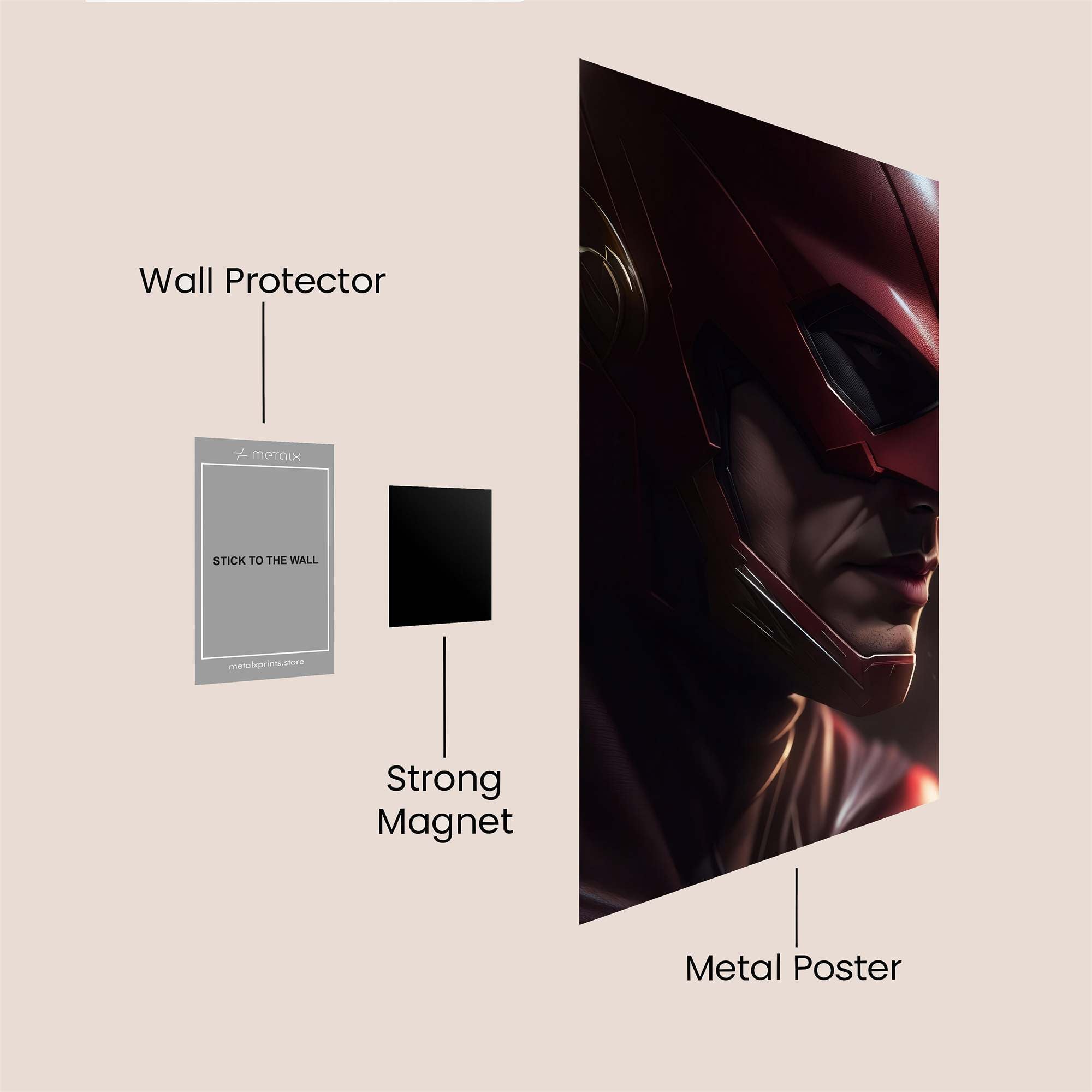 Daredevil Mysterious Safe Wall Magnetic / M