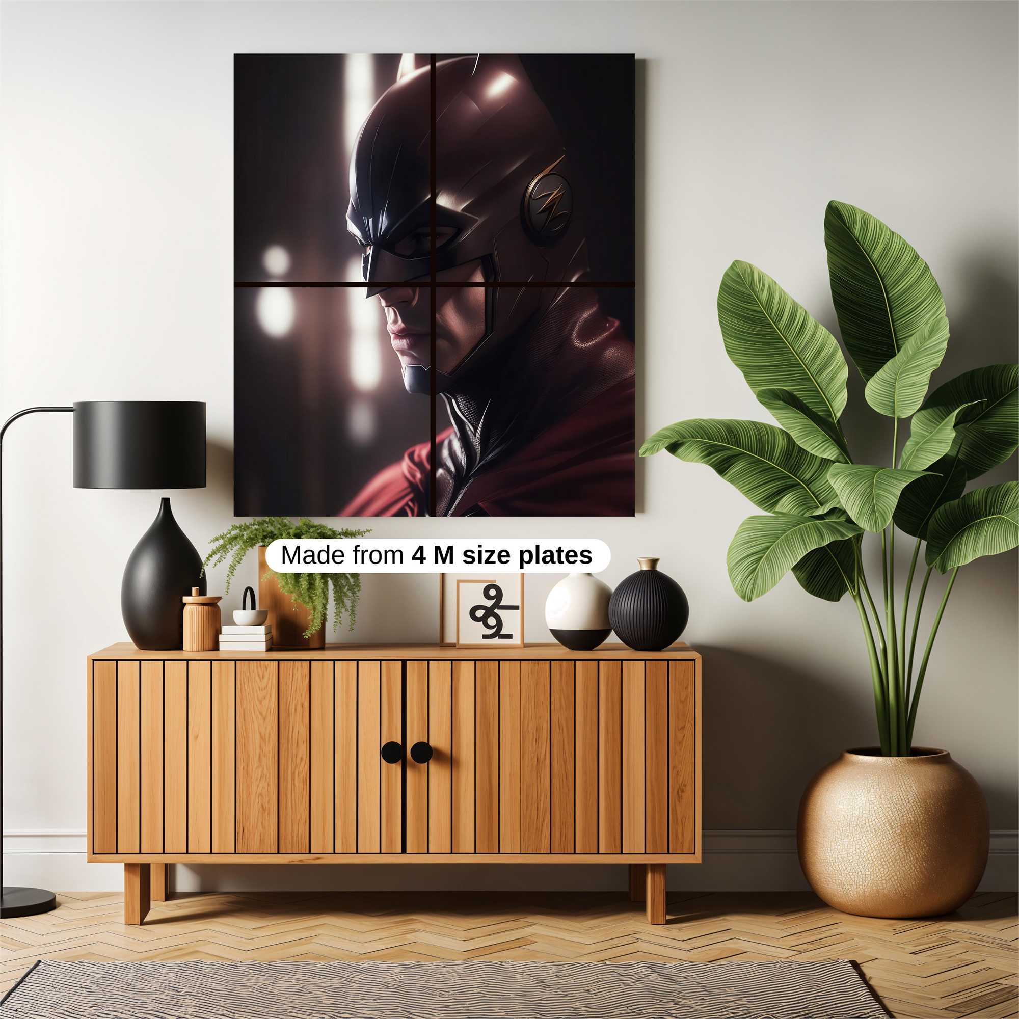 Batman Brooding Safe Wall Magnetic / M