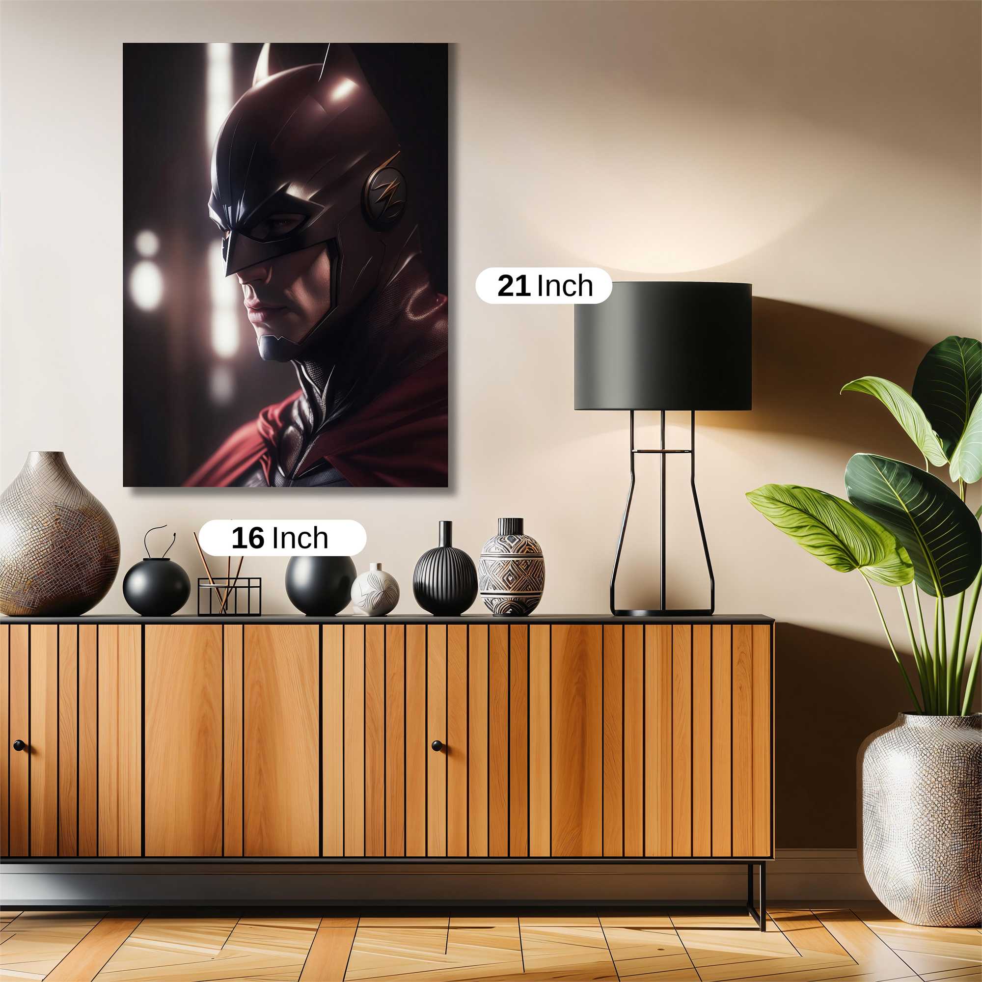 Batman Brooding Safe Wall Magnetic / M
