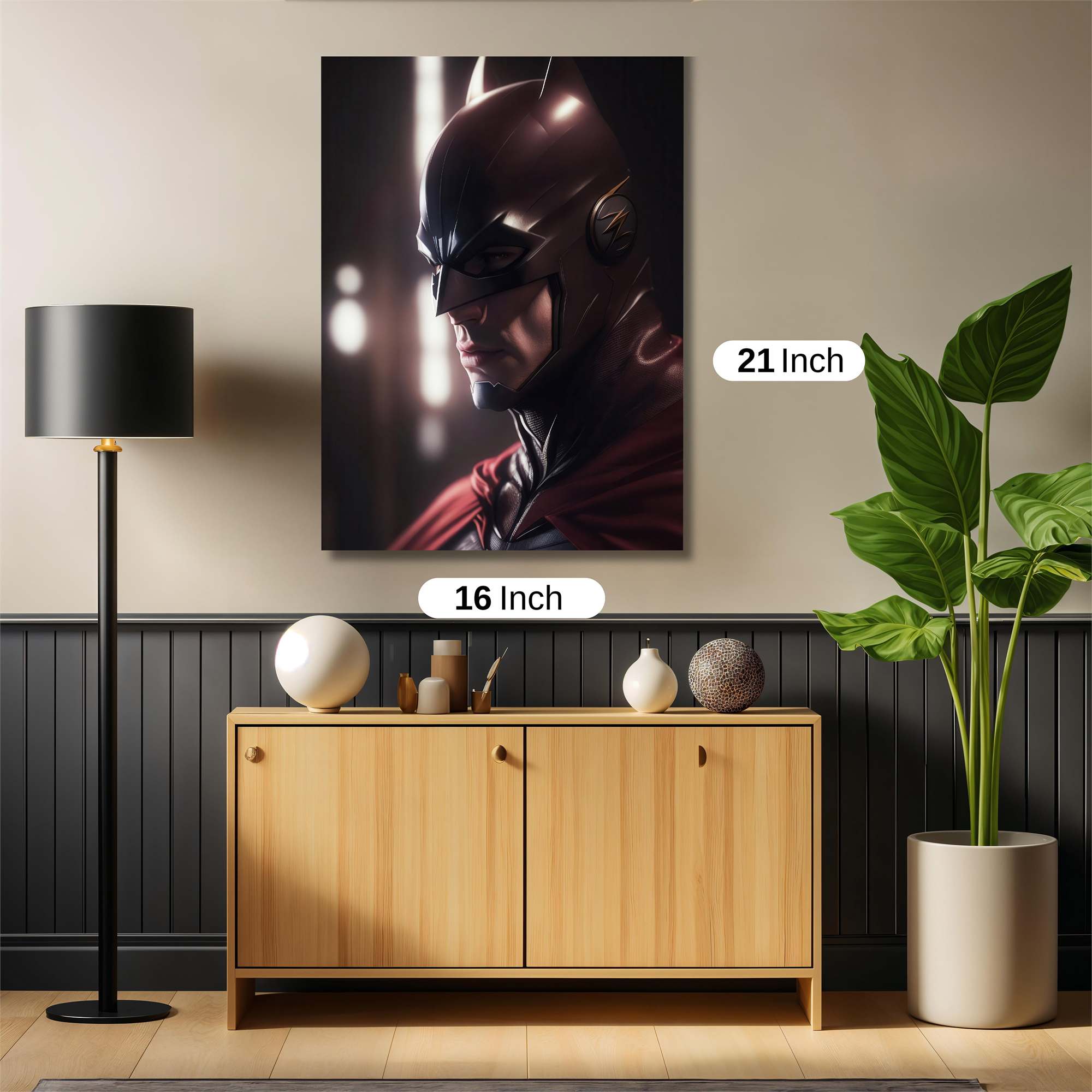 Batman Brooding Safe Wall Magnetic / M