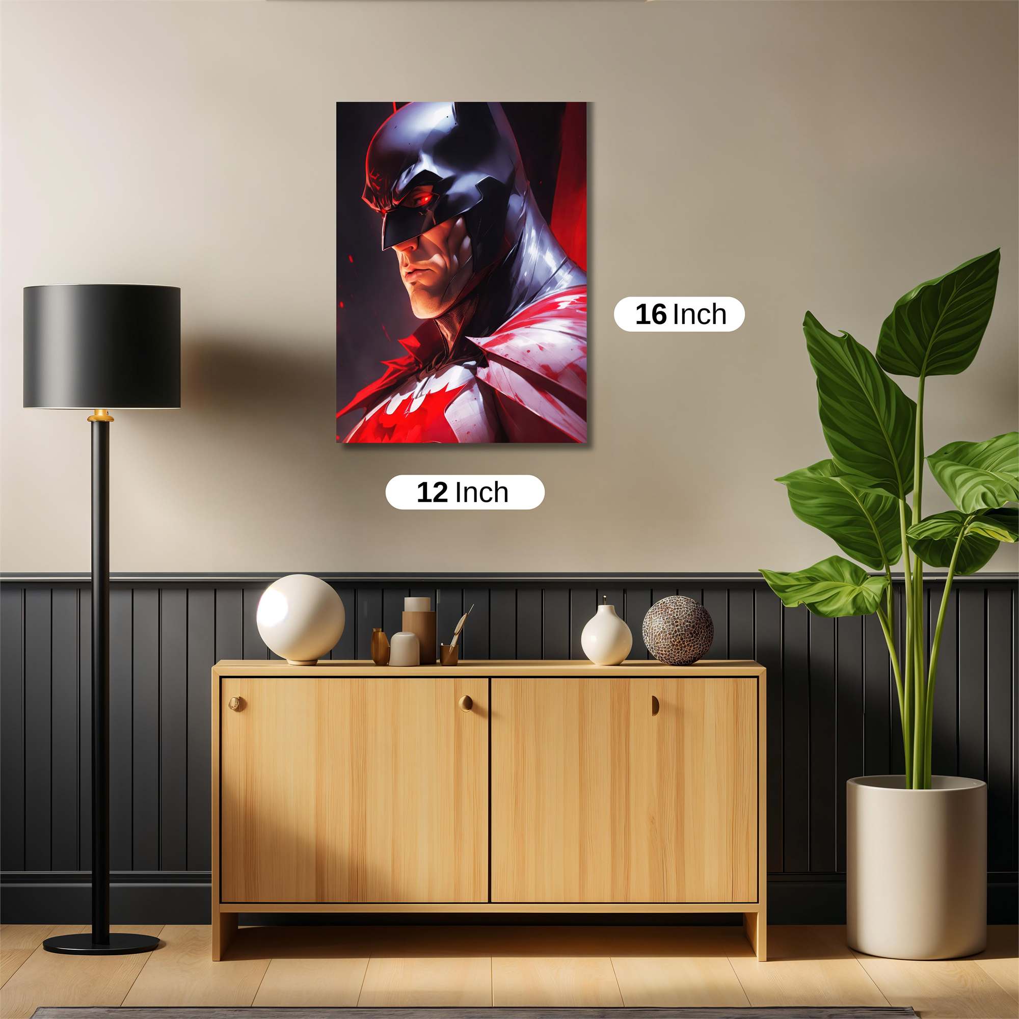 Batman Intense Safe Wall Magnetic / M