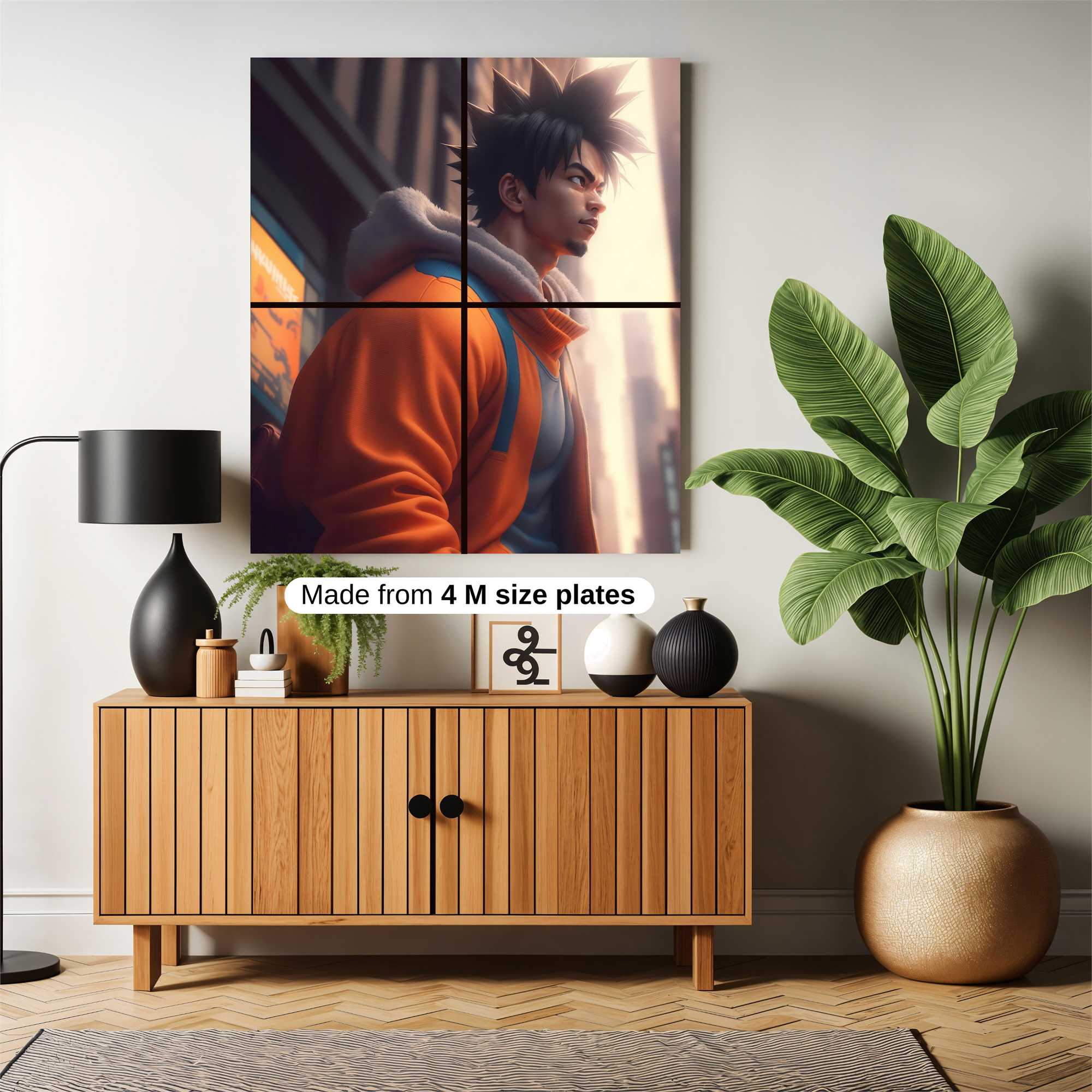 Yamcha Determined Safe Wall Magnetic / M