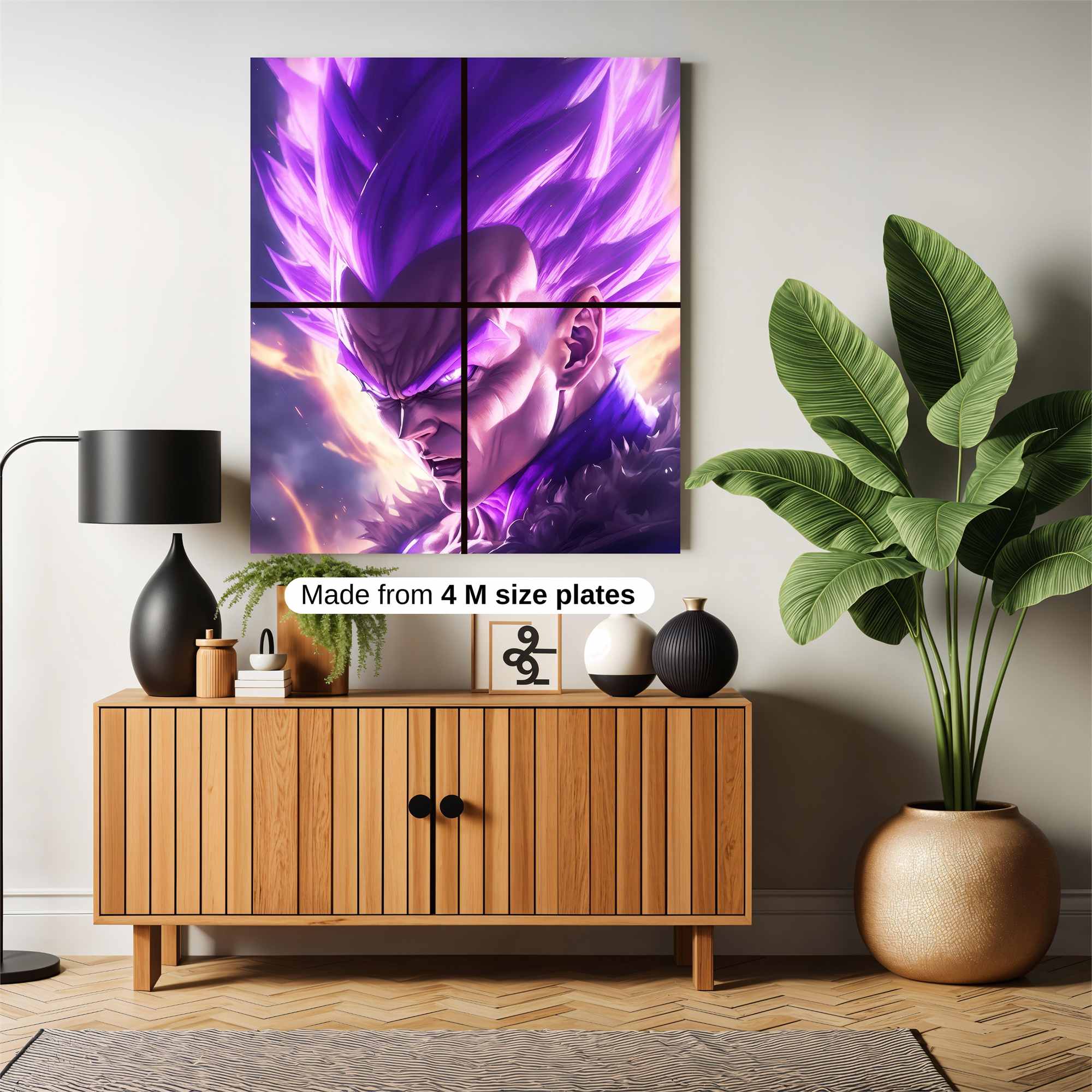 Vegeta Vengeful Safe Wall Magnetic / M