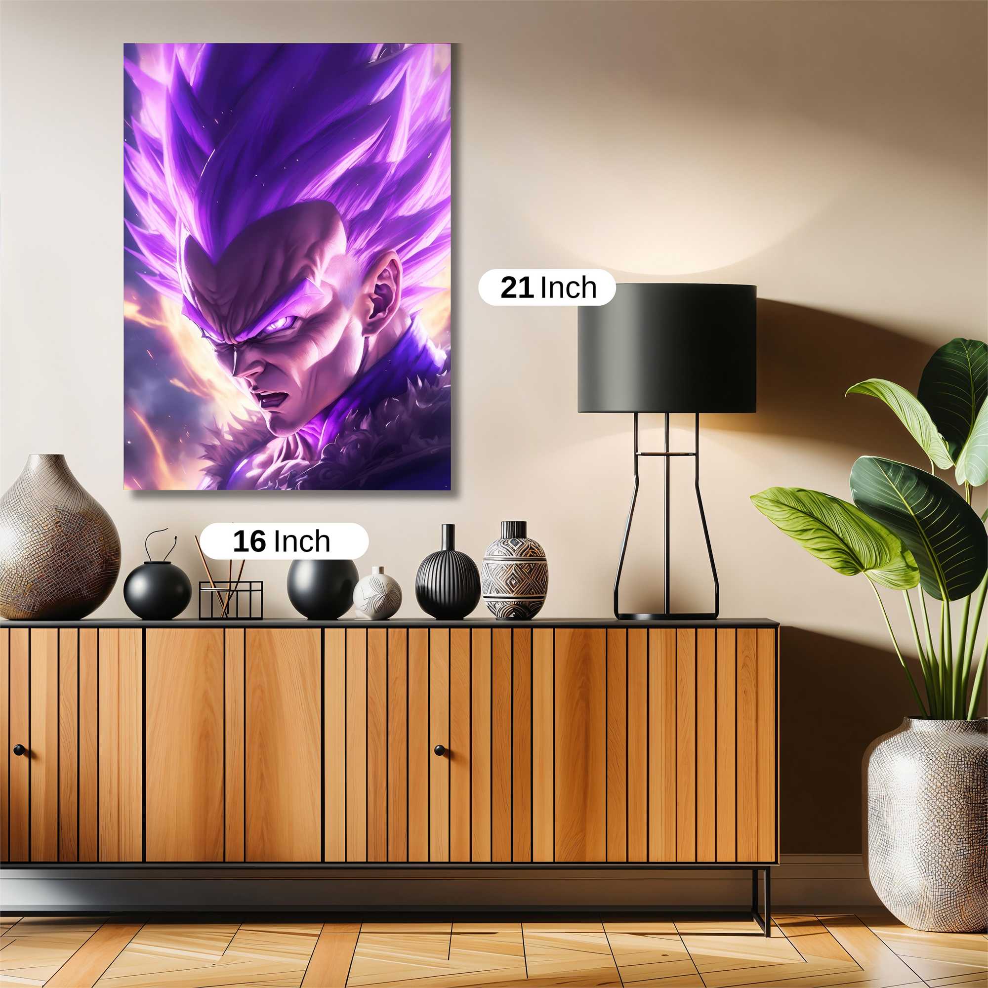 Vegeta Vengeful Safe Wall Magnetic / M