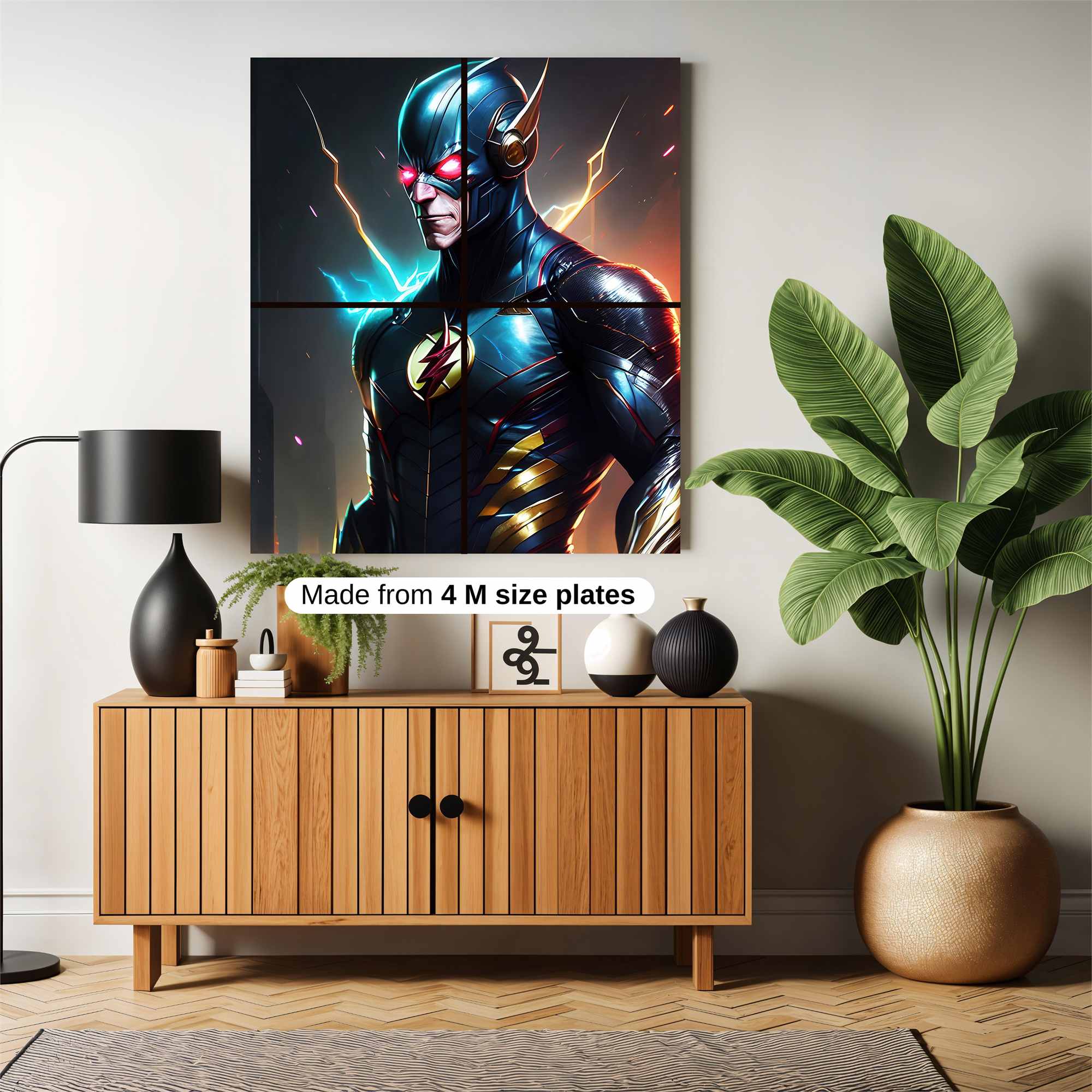 Flash Menace Safe Wall Magnetic / M