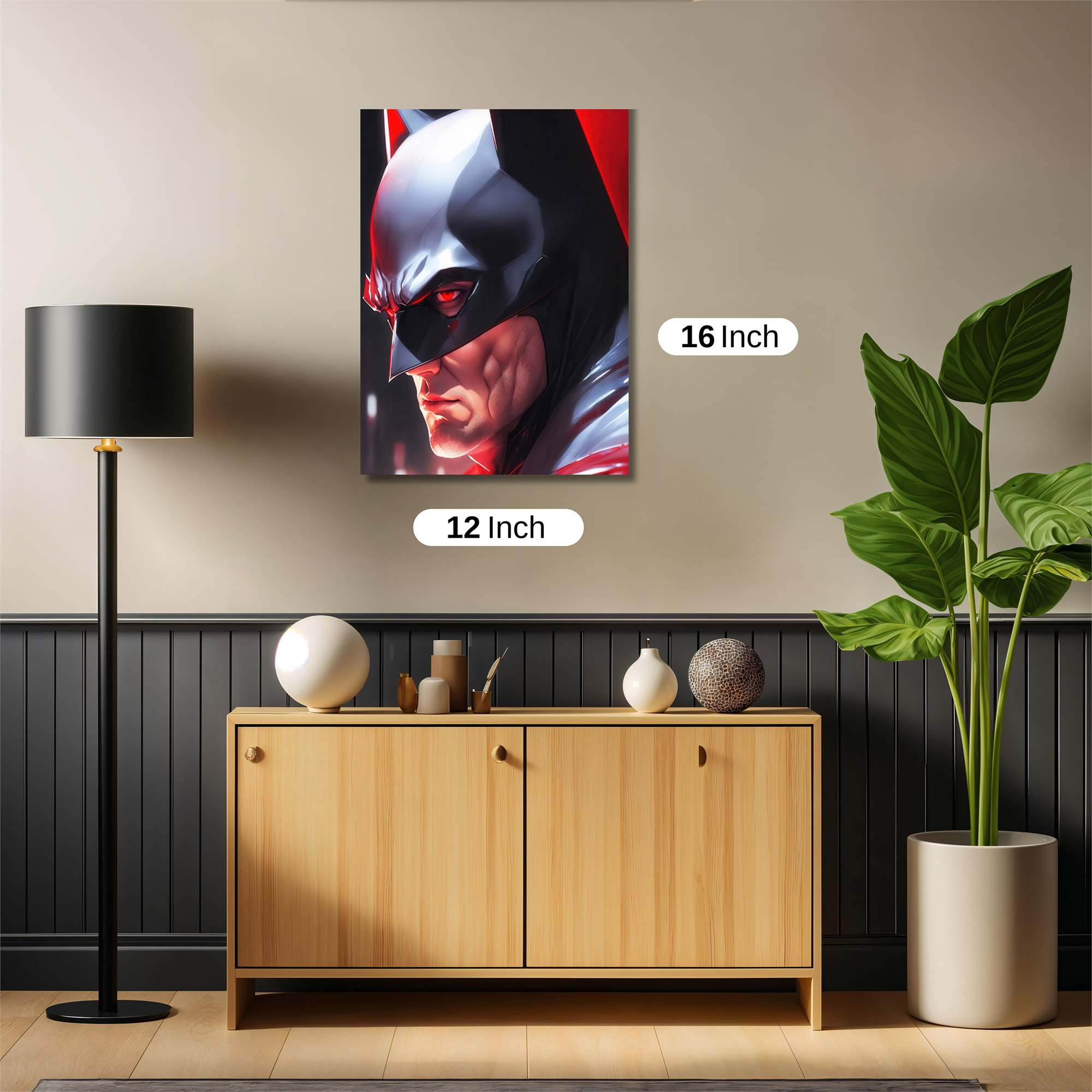 Batman Intense Safe Wall Magnetic / M