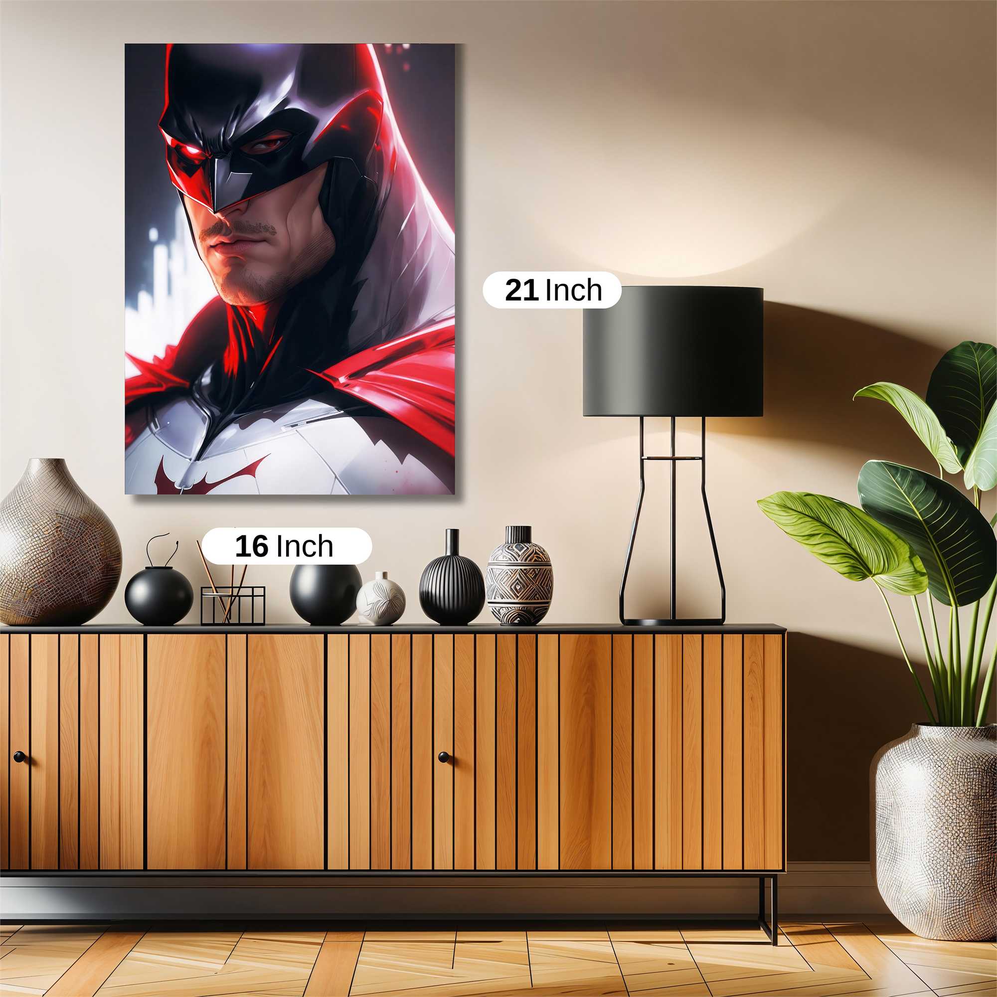 Batman Fierce Safe Wall Magnetic / M