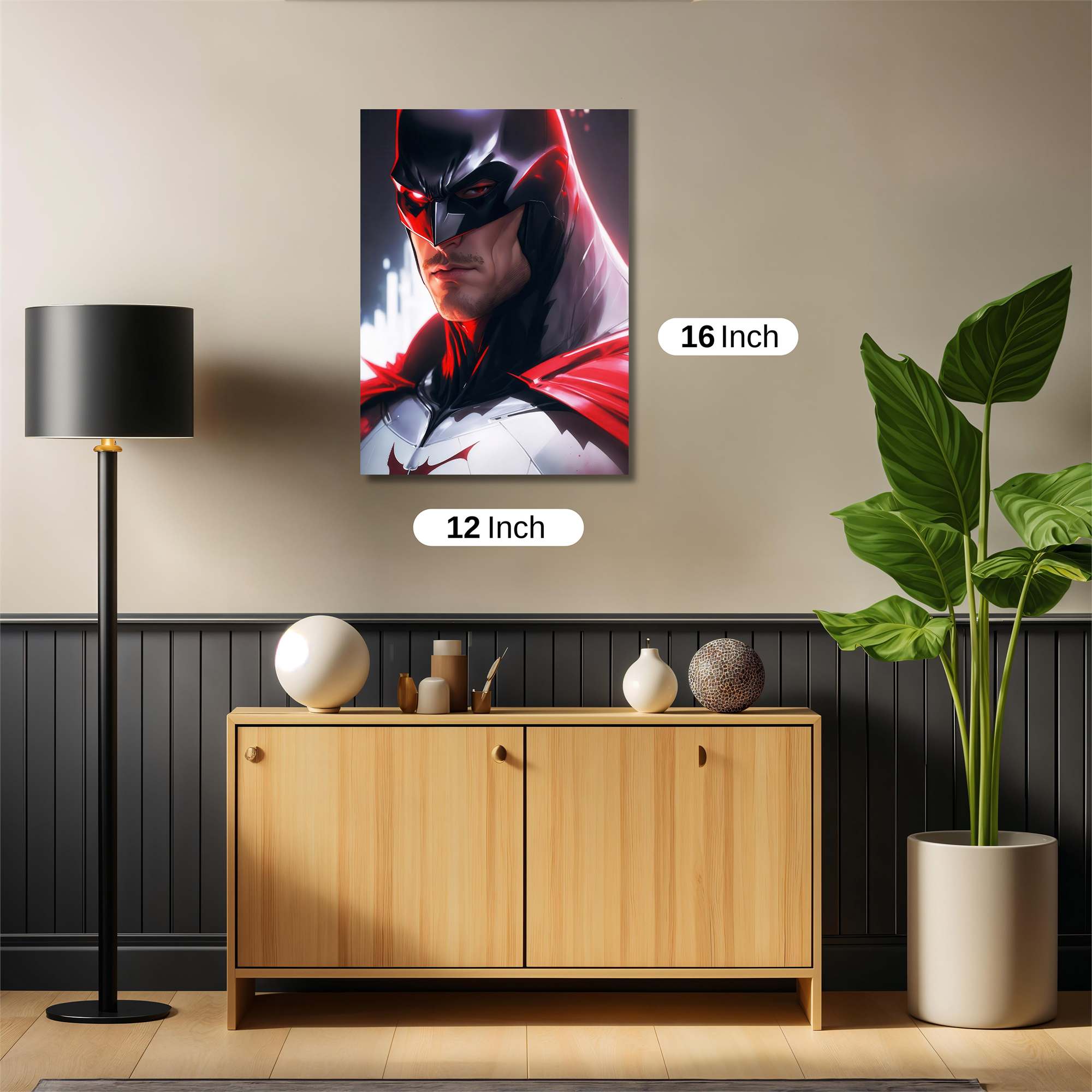 Batman Fierce Safe Wall Magnetic / M