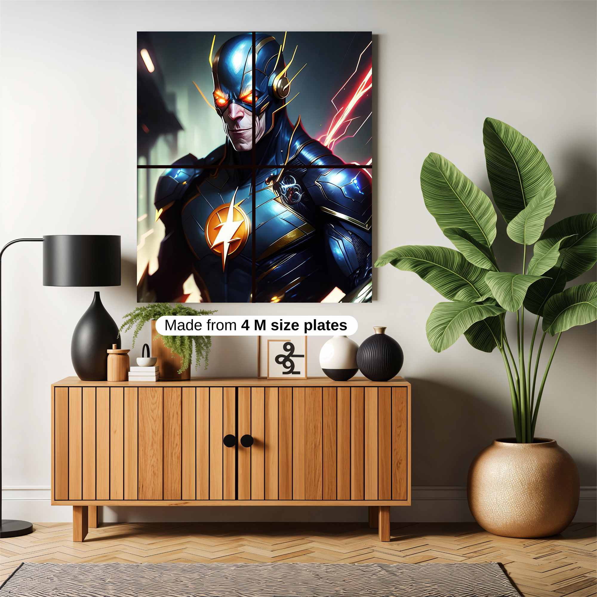 Flash Menace Safe Wall Magnetic / M