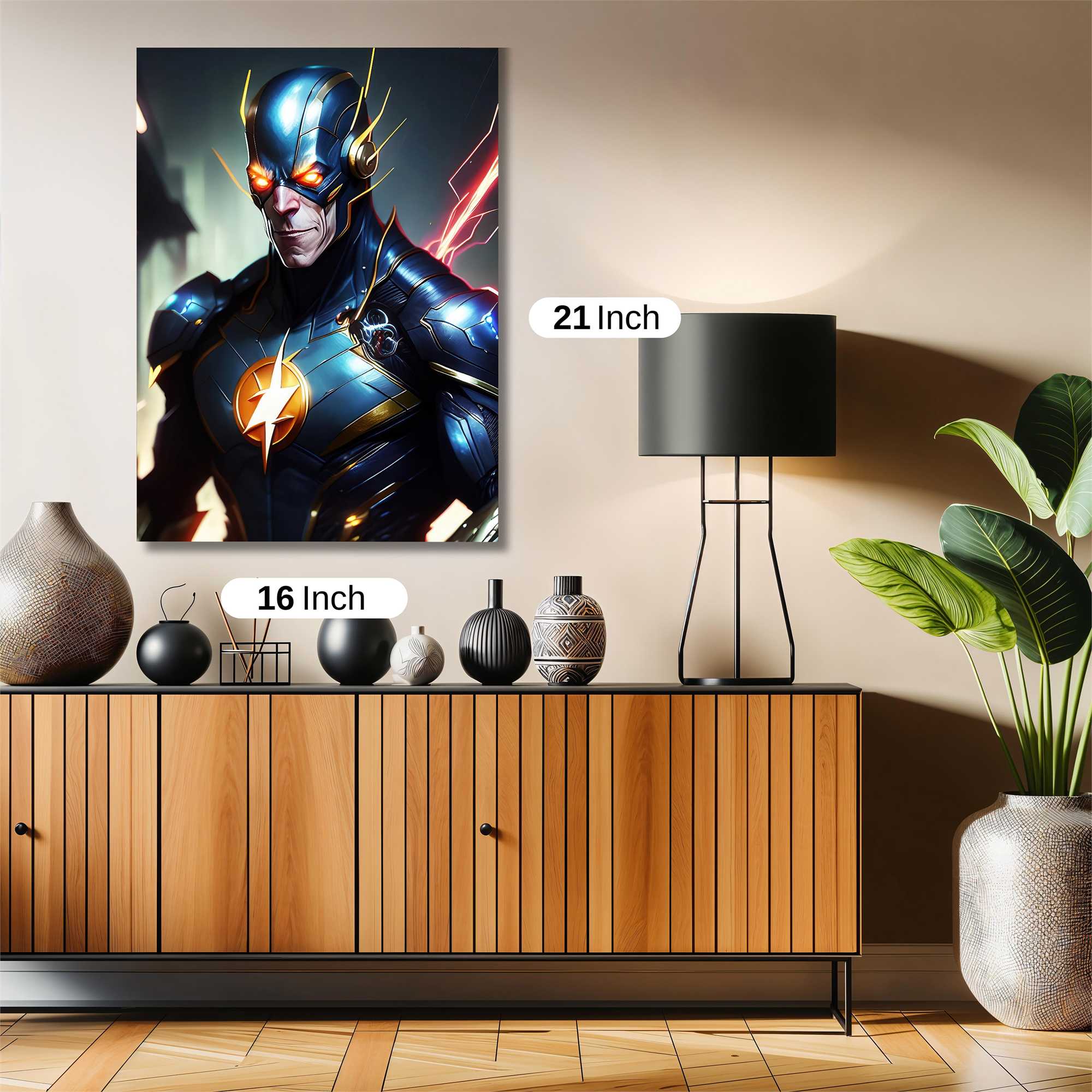 Flash Menace Safe Wall Magnetic / M