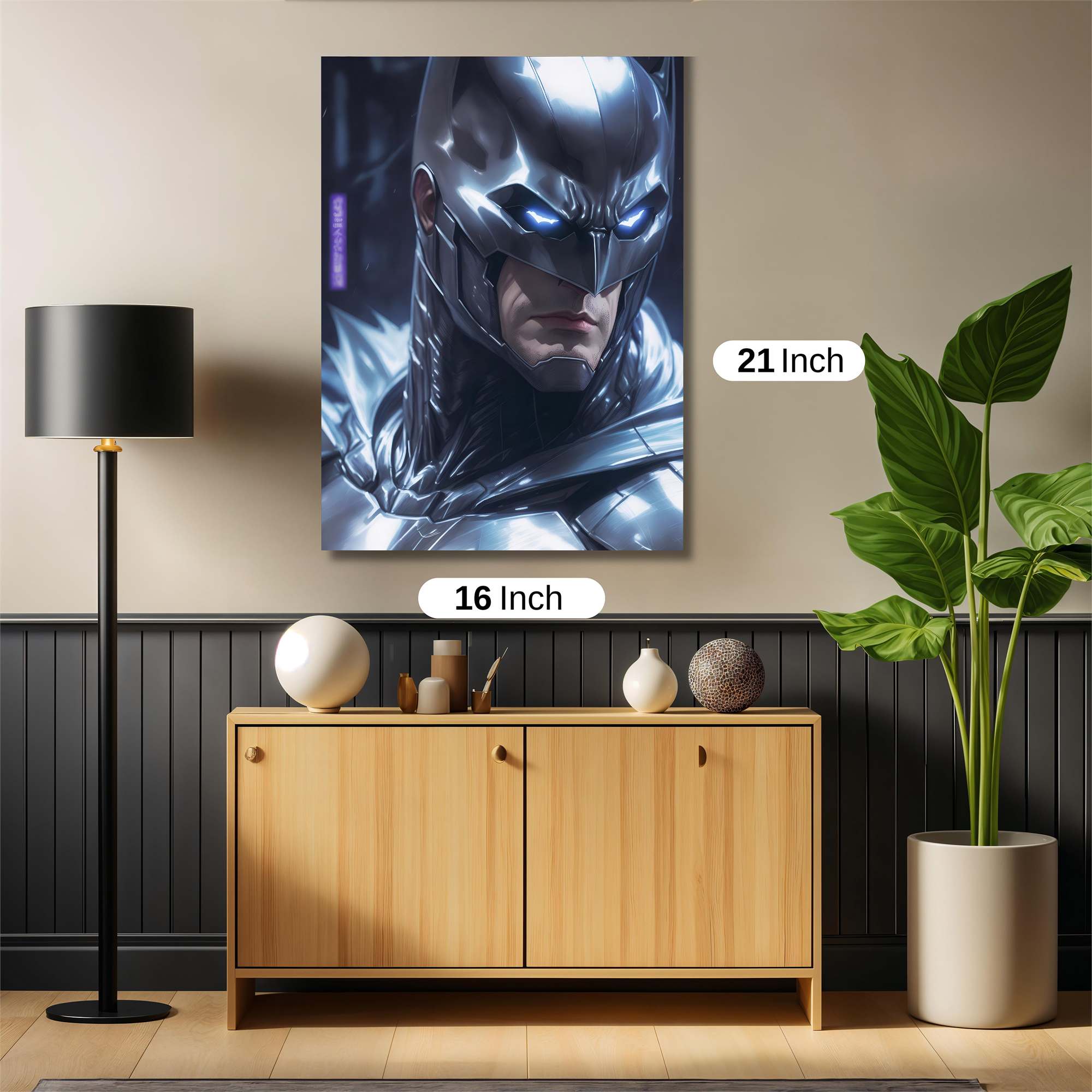 Batman Resolute Safe Wall Magnetic / M