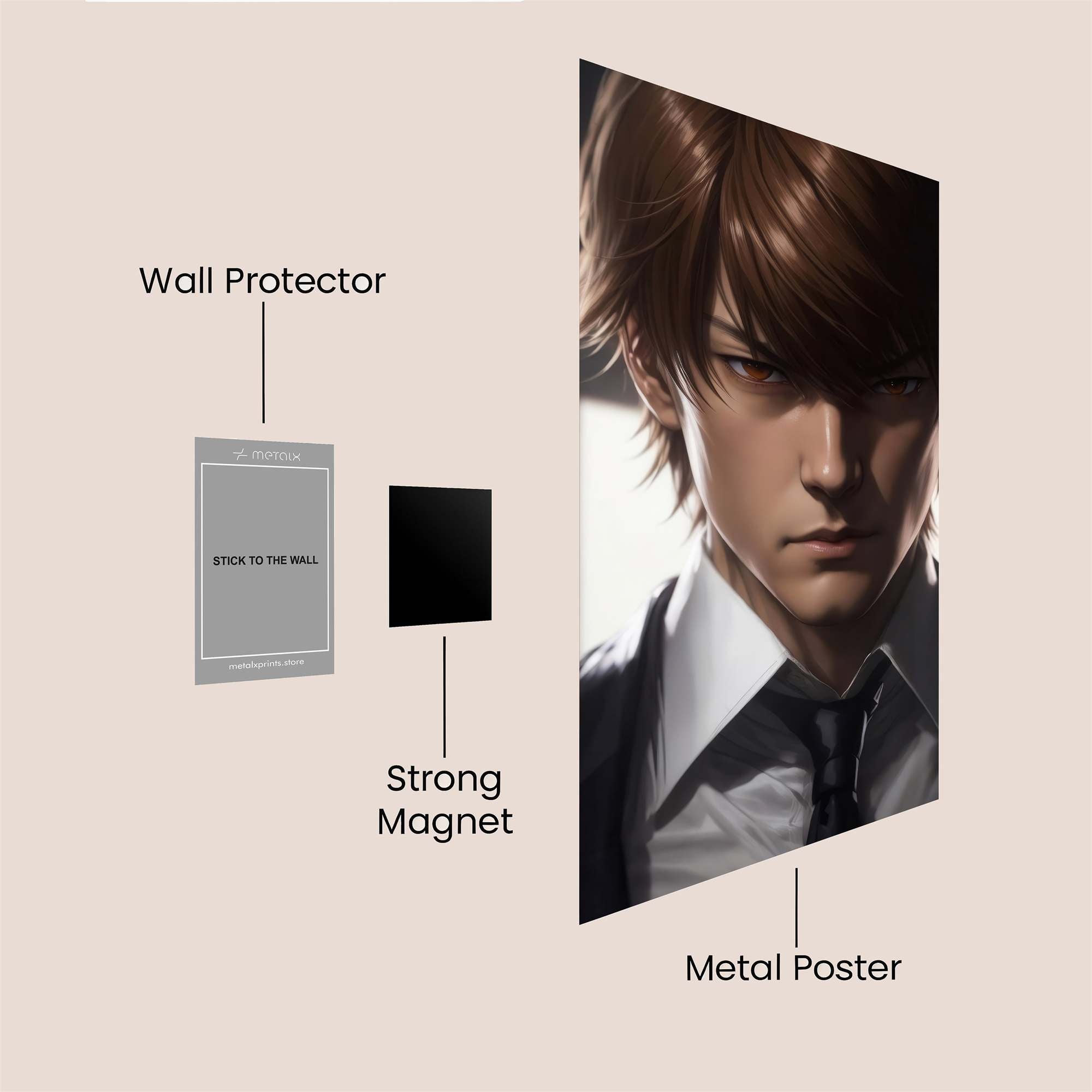 Light Intense Safe Wall Magnetic / M