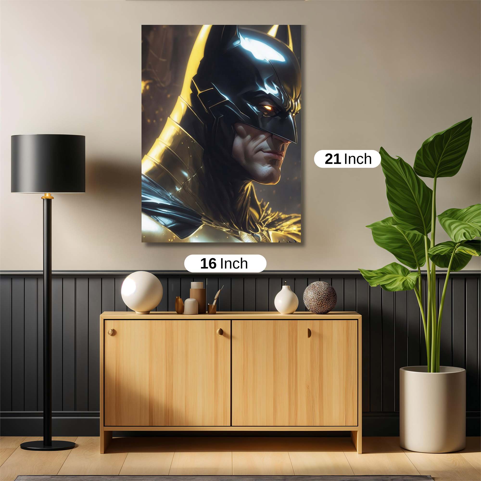 Batman Fierce Safe Wall Magnetic / M