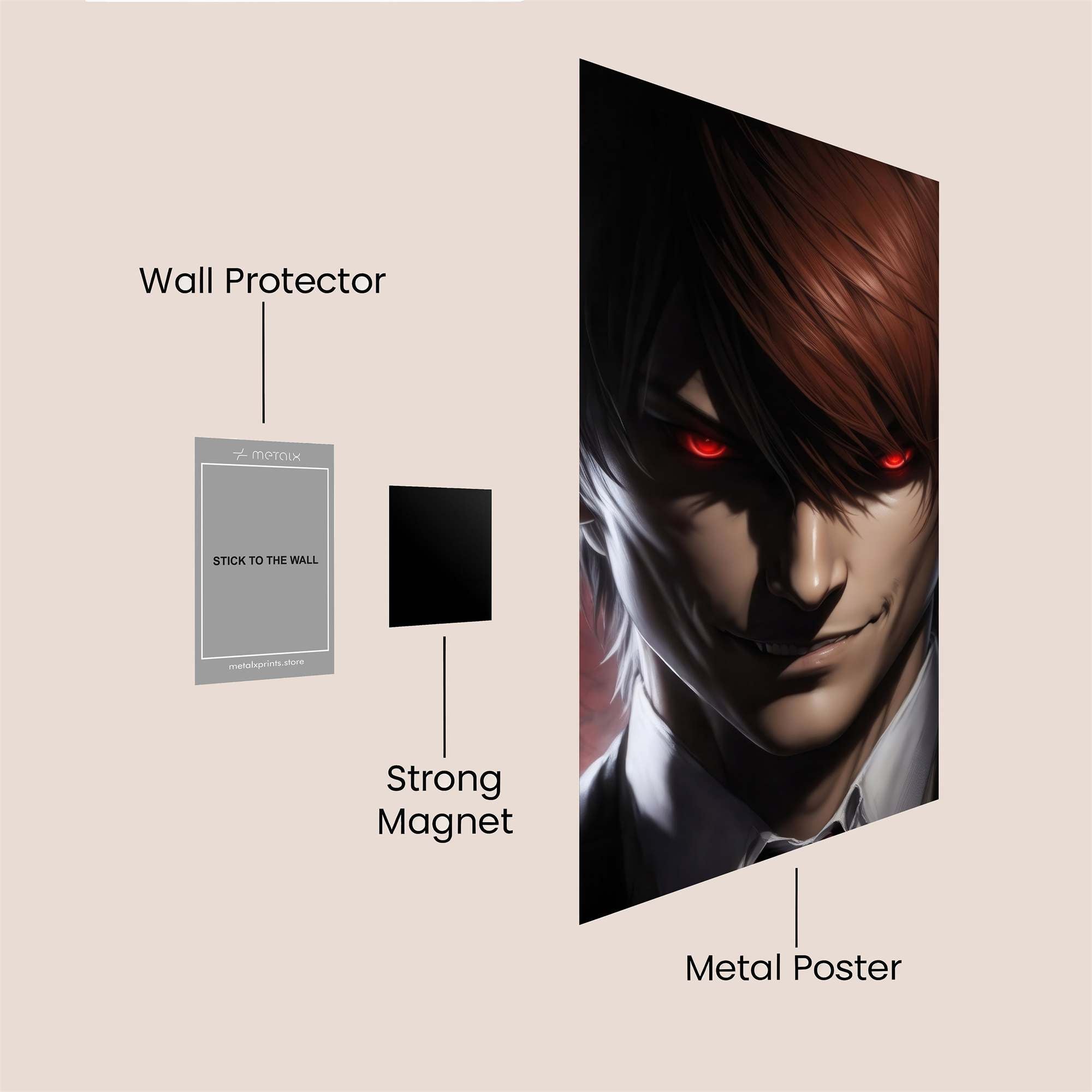 Demon Whisper Safe Wall Magnetic / M