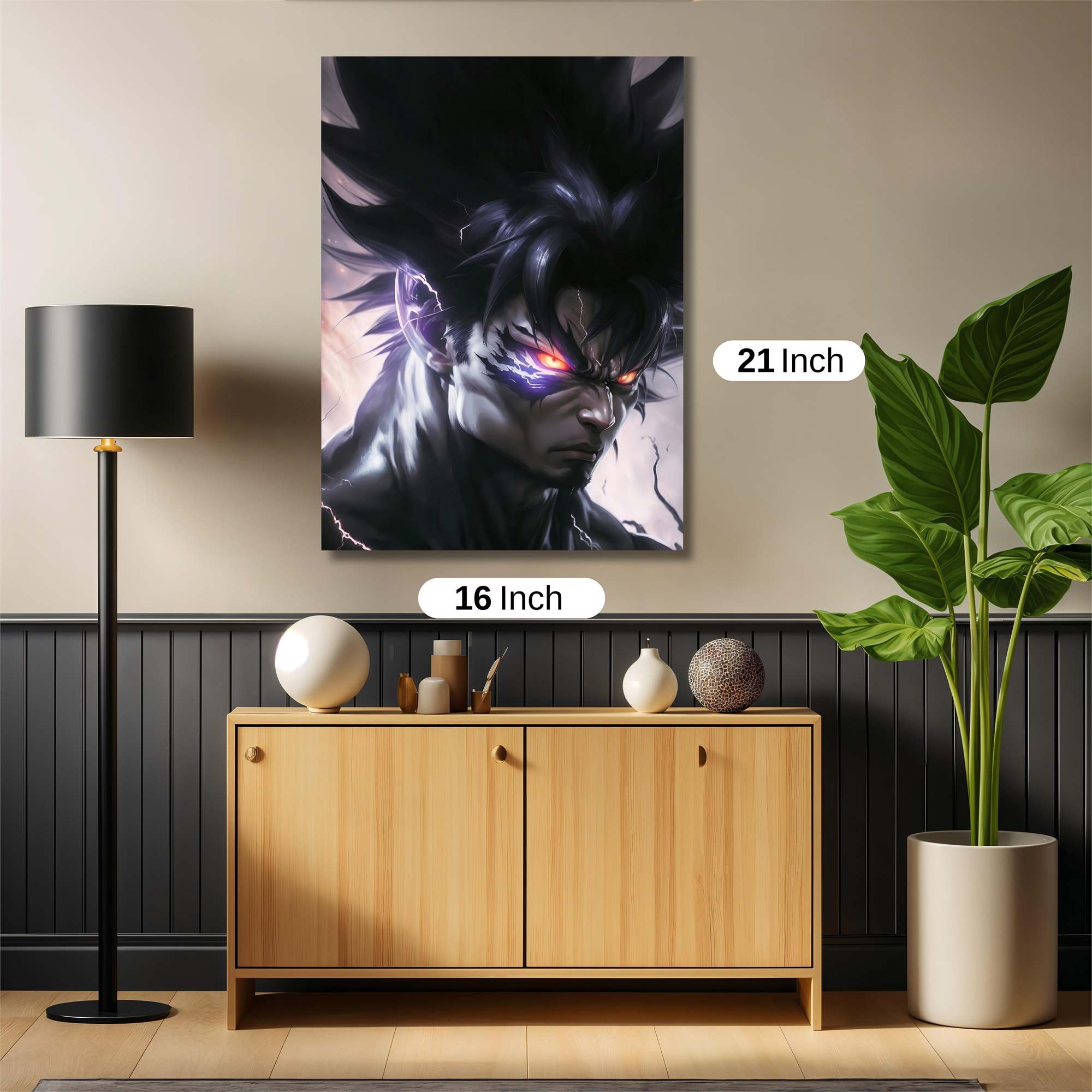 Goku Sinister Safe Wall Magnetic / M