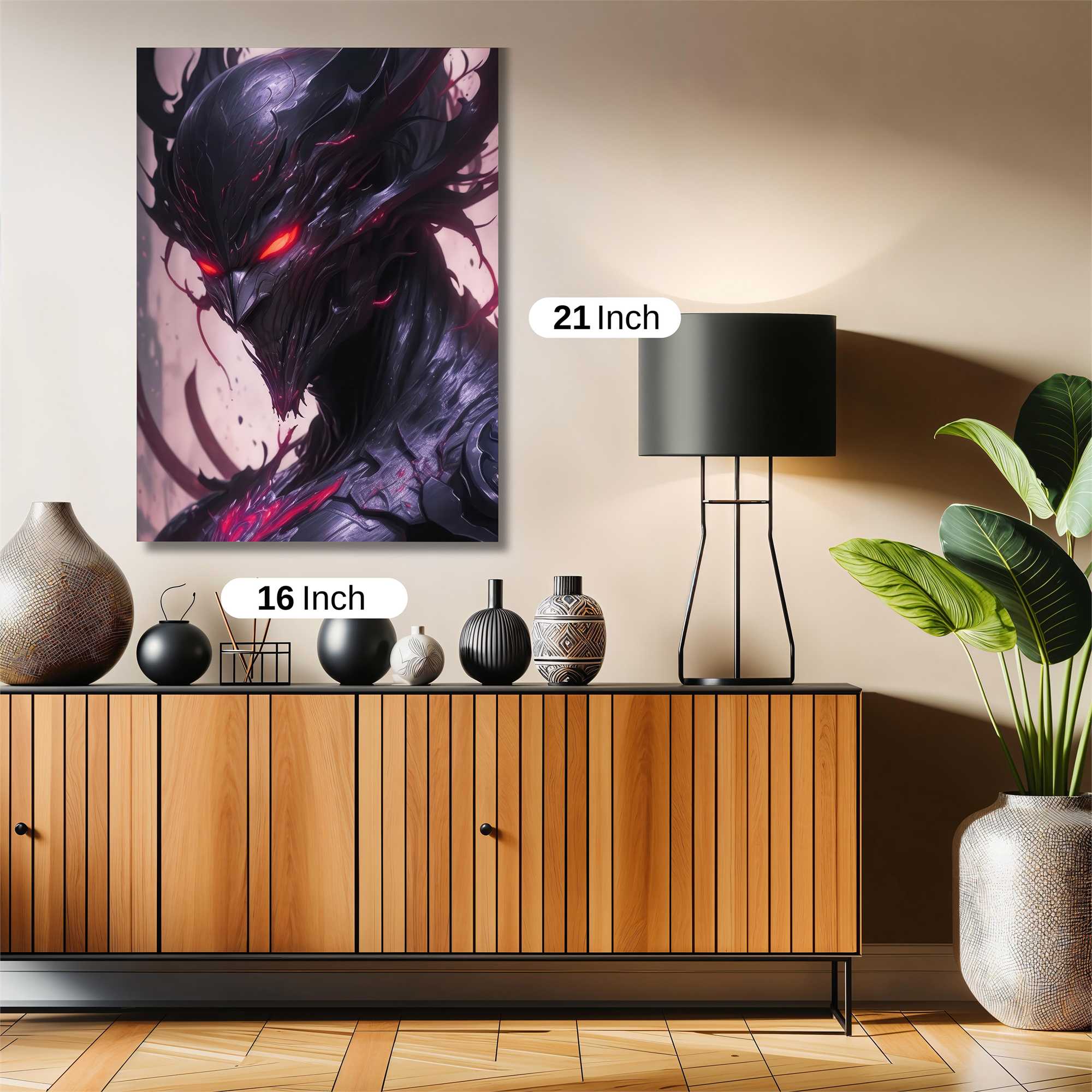 Demon Wrath Safe Wall Magnetic / M