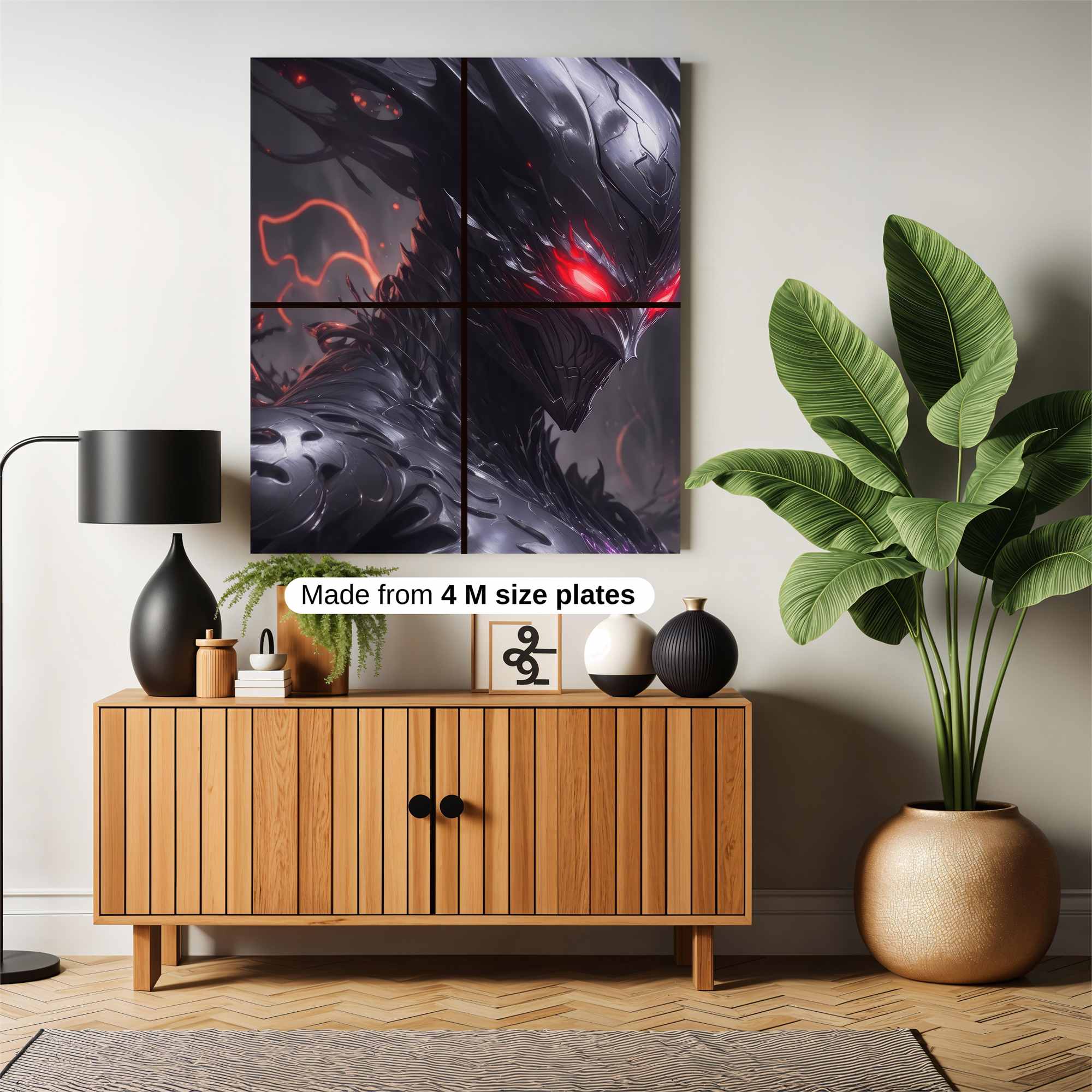 Demon Wrath Safe Wall Magnetic / M