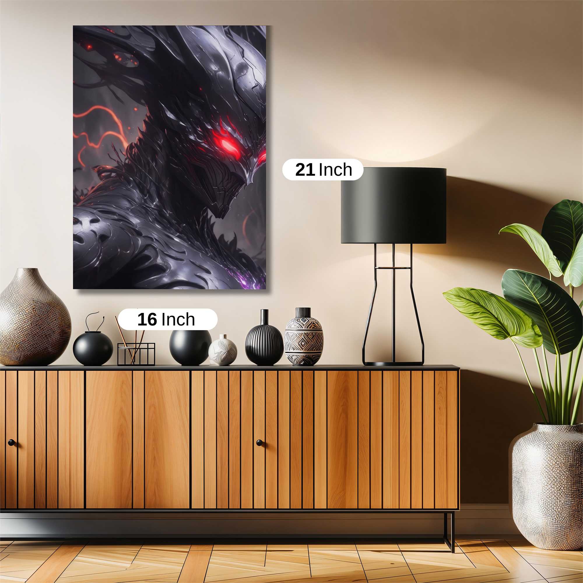 Demon Wrath Safe Wall Magnetic / M