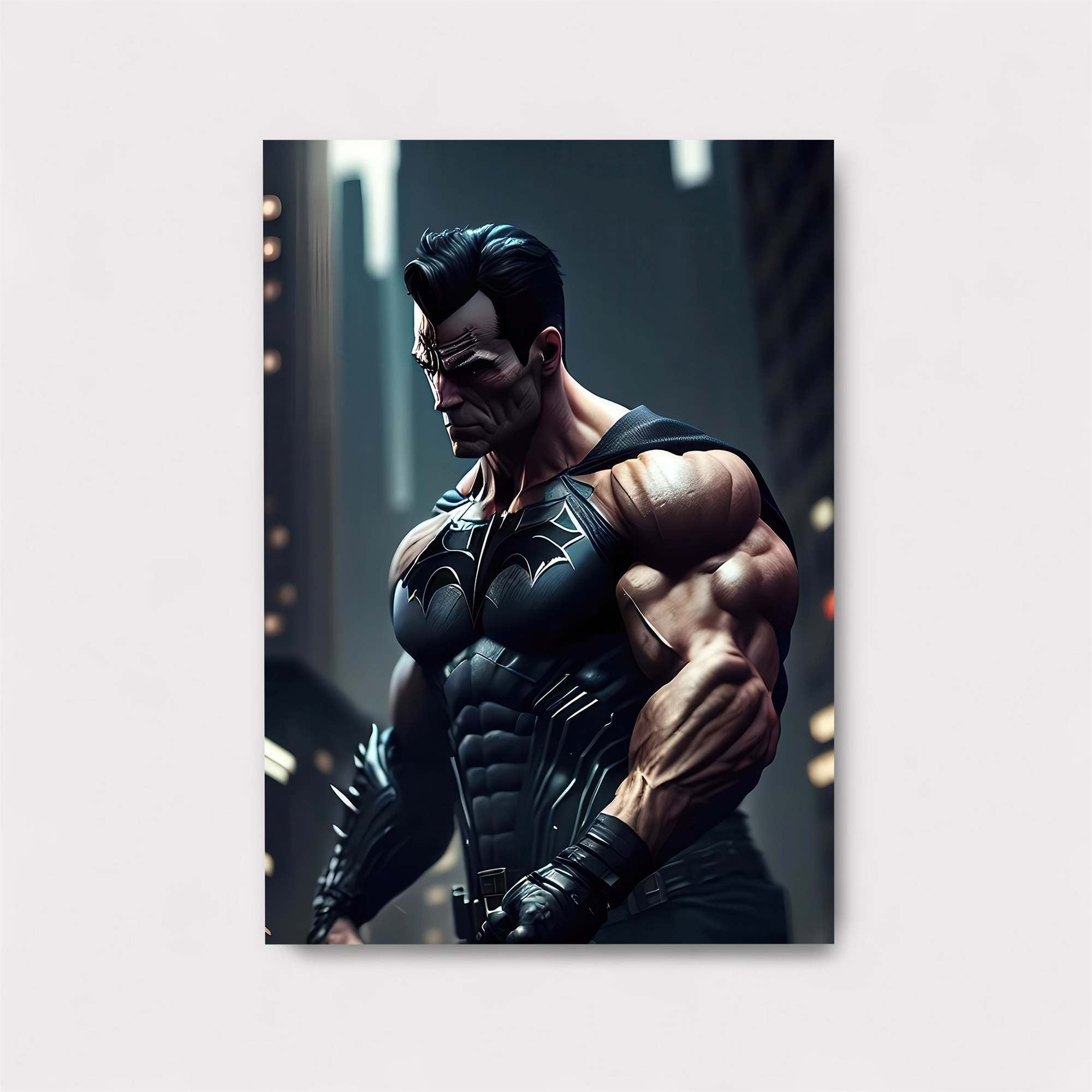 Batman Brooding Safe Wall Magnetic / M