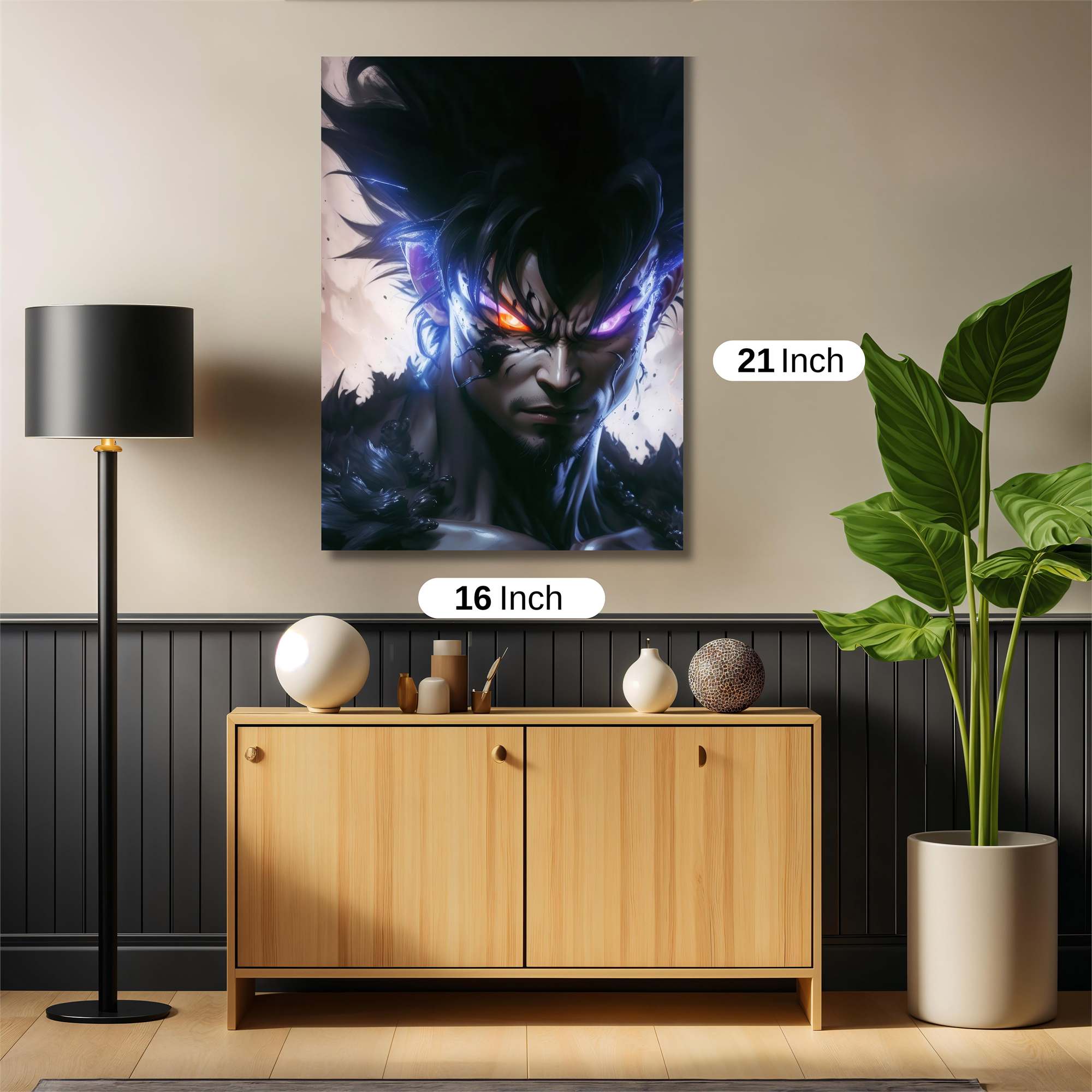 Goku Sinister Safe Wall Magnetic / M
