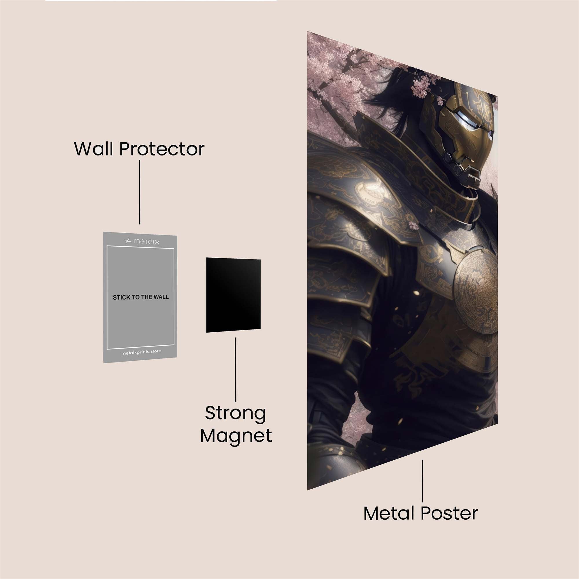 Iron Serenity Safe Wall Magnetic / M