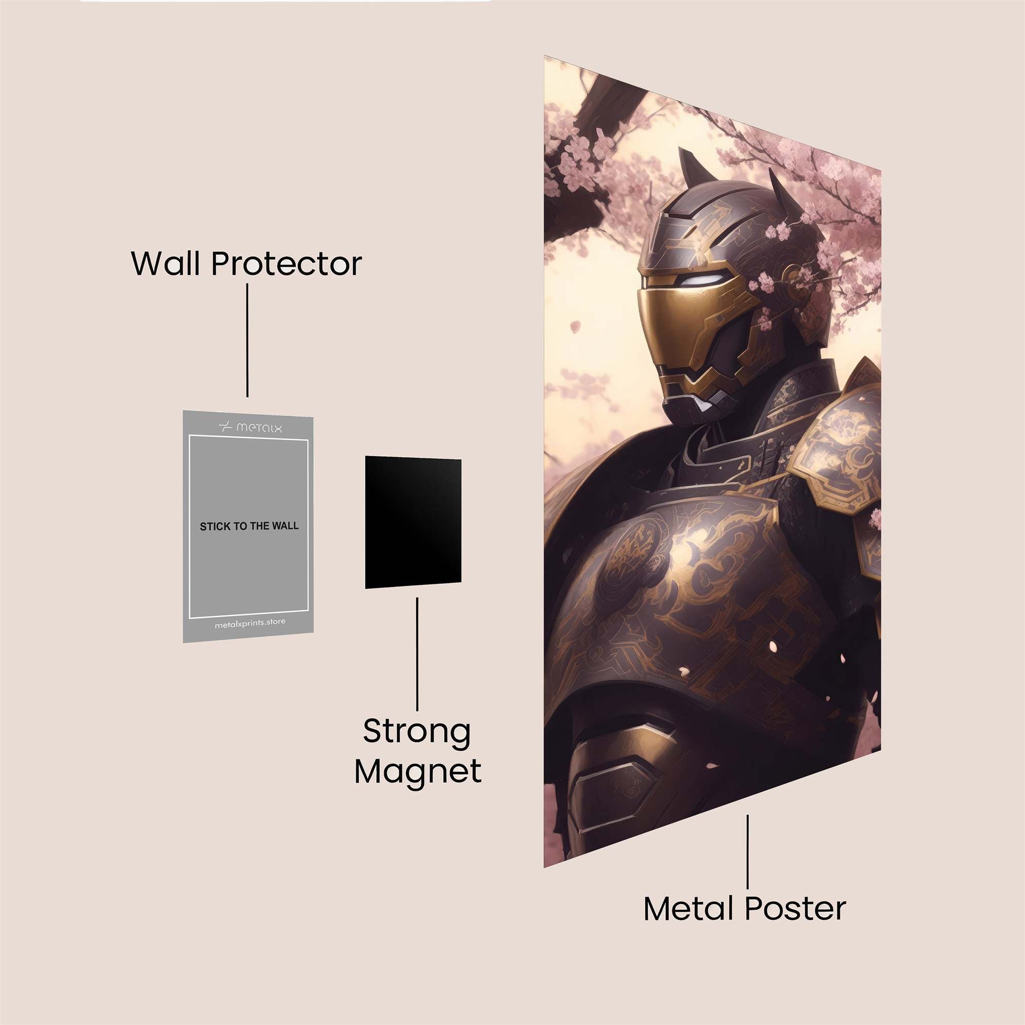 Warrior Serenity Safe Wall Magnetic / M