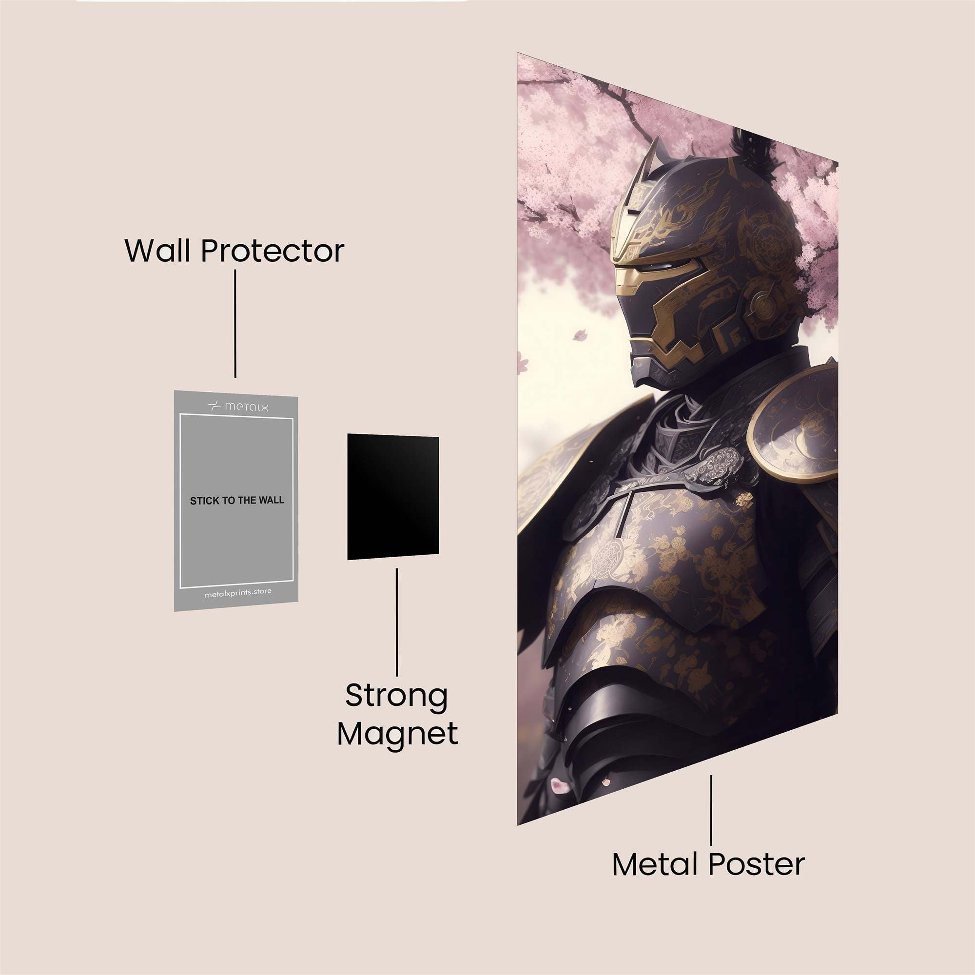 Knight Serene Safe Wall Magnetic / M