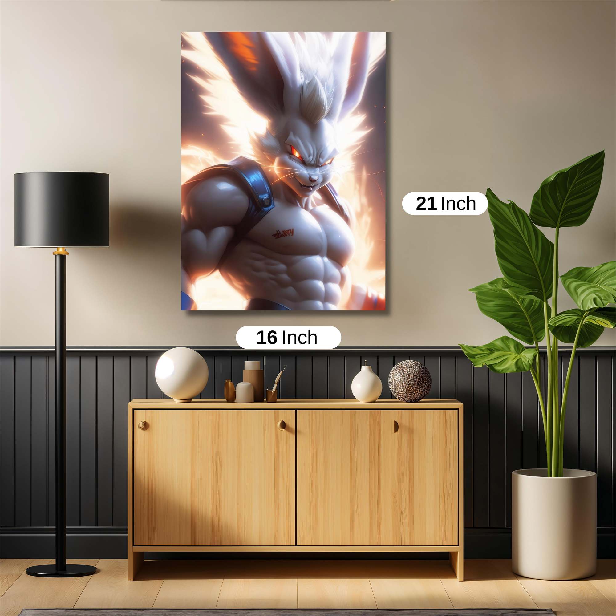 Rabbit Rage Safe Wall Magnetic / M