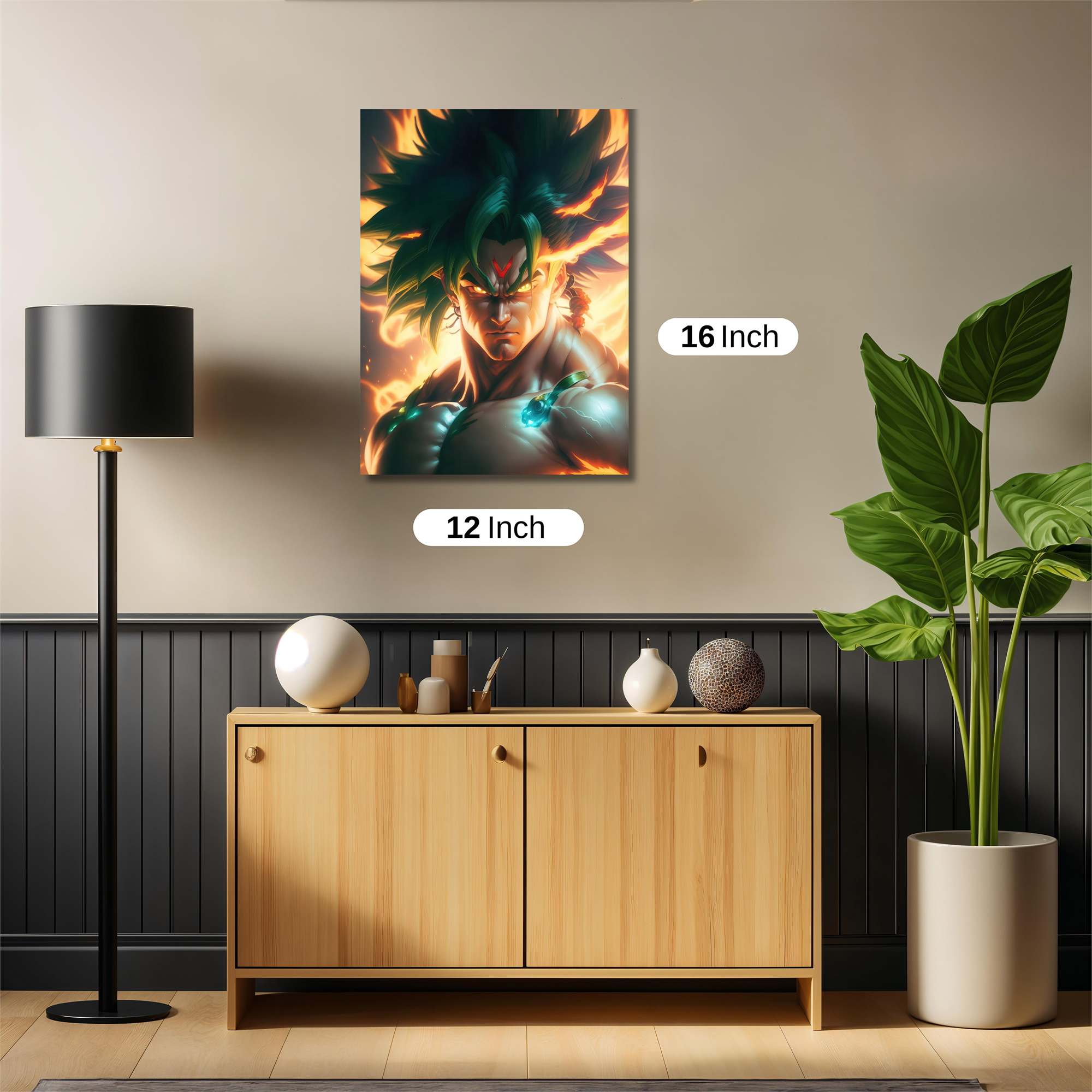 Broly Blaze Safe Wall Magnetic / M