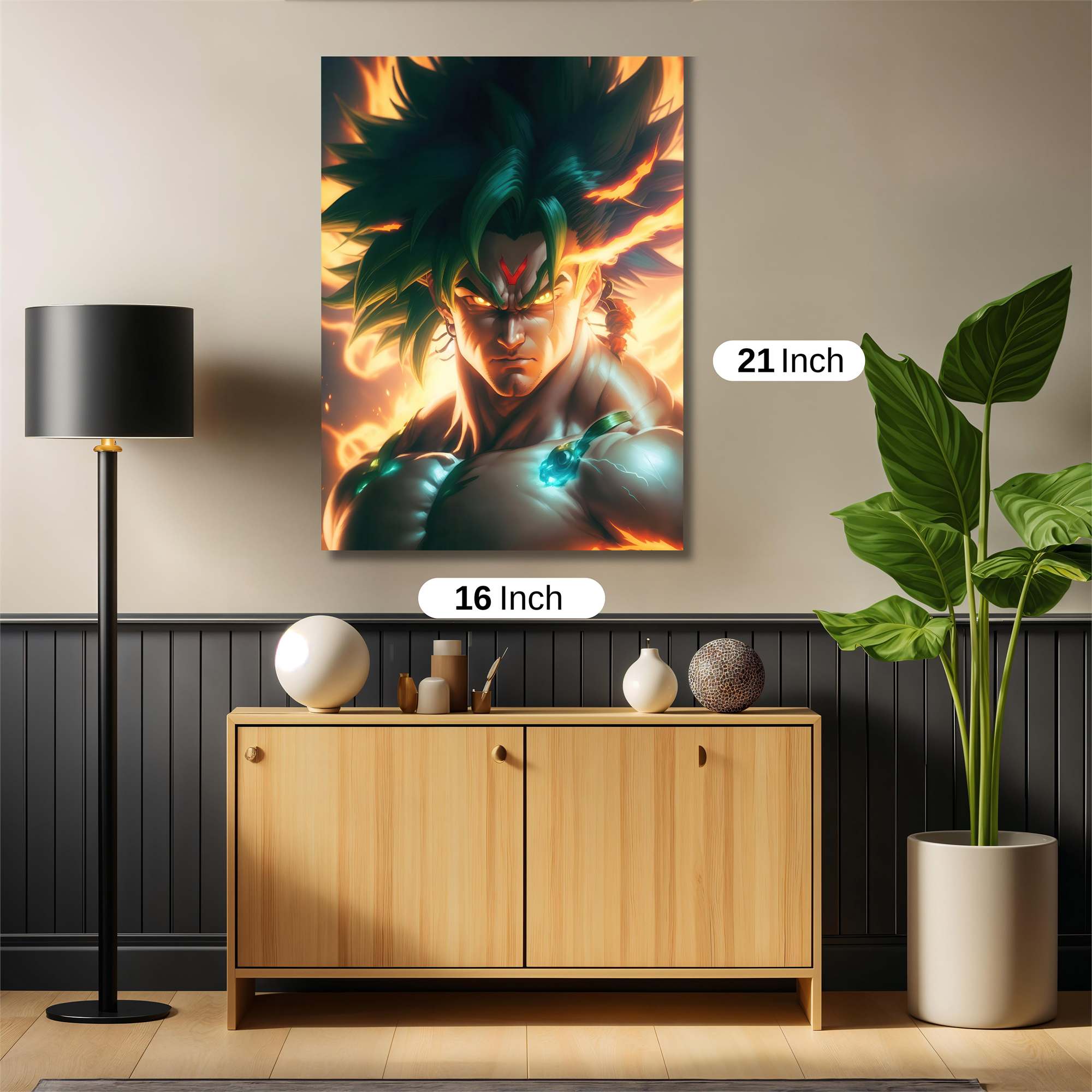 Broly Blaze Safe Wall Magnetic / M