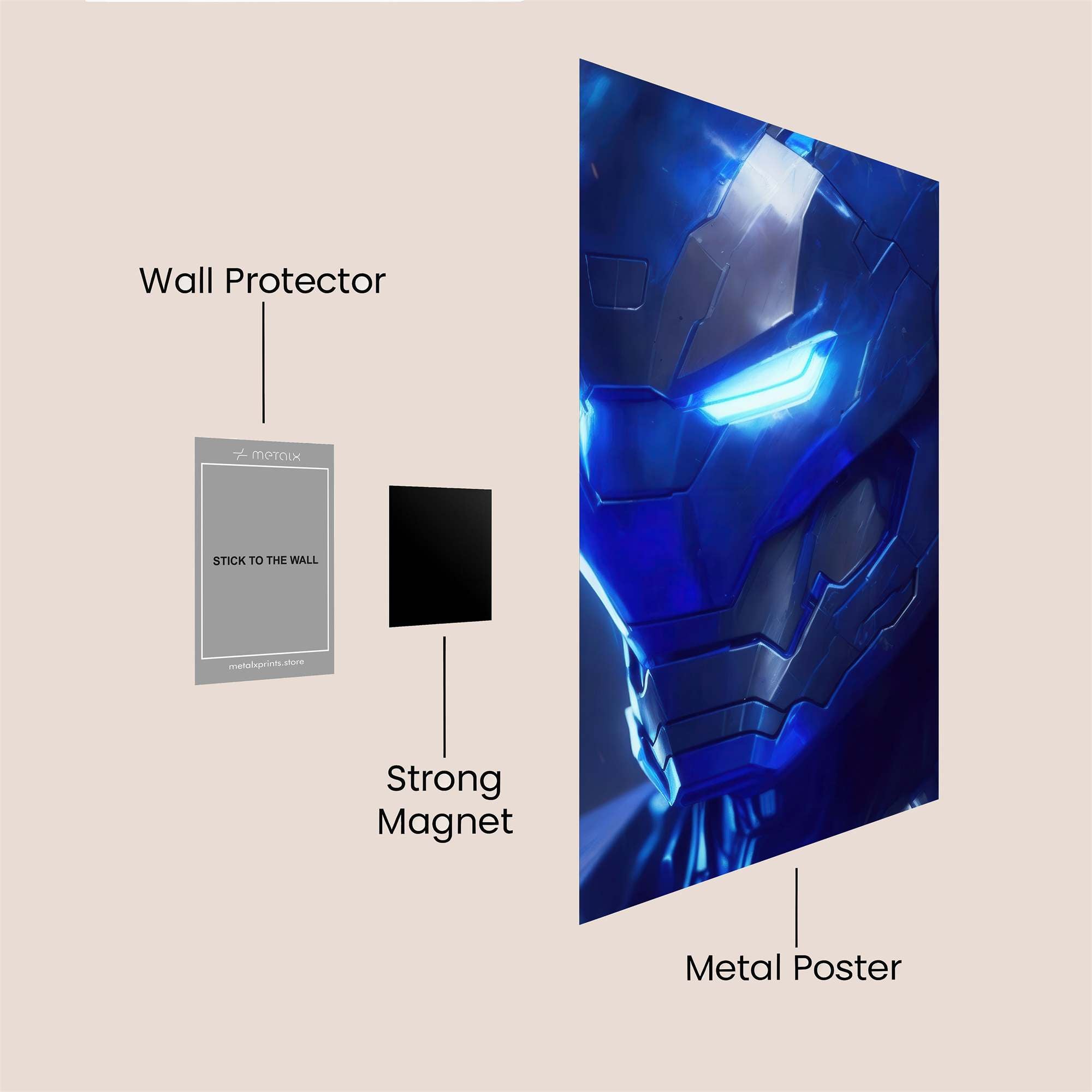 Ironclad Radiance Safe Wall Magnetic / M