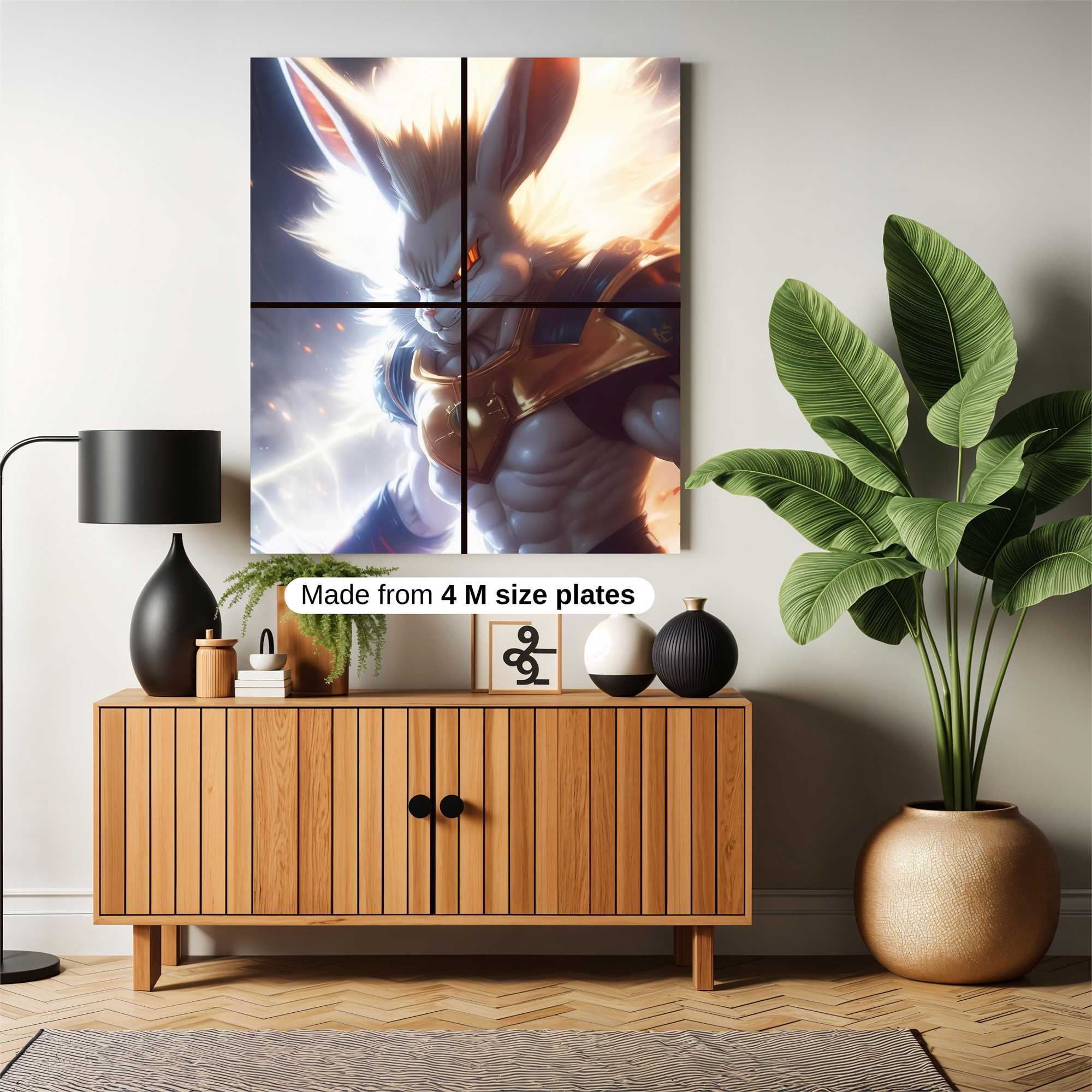 Bunny Fury Safe Wall Magnetic / M