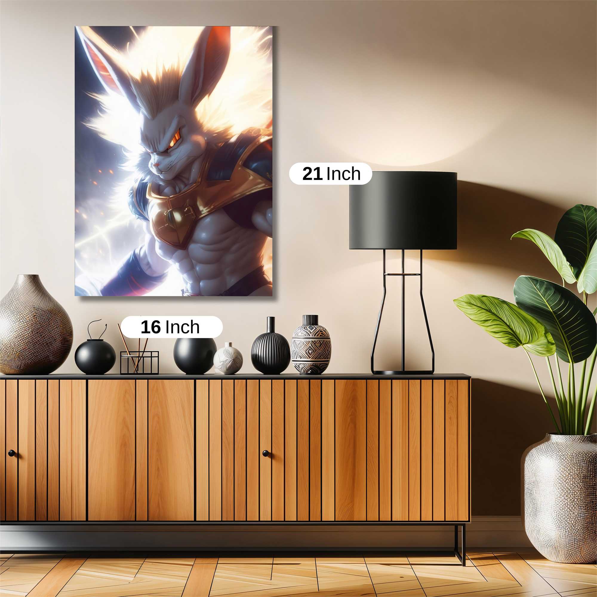 Bunny Fury Safe Wall Magnetic / M