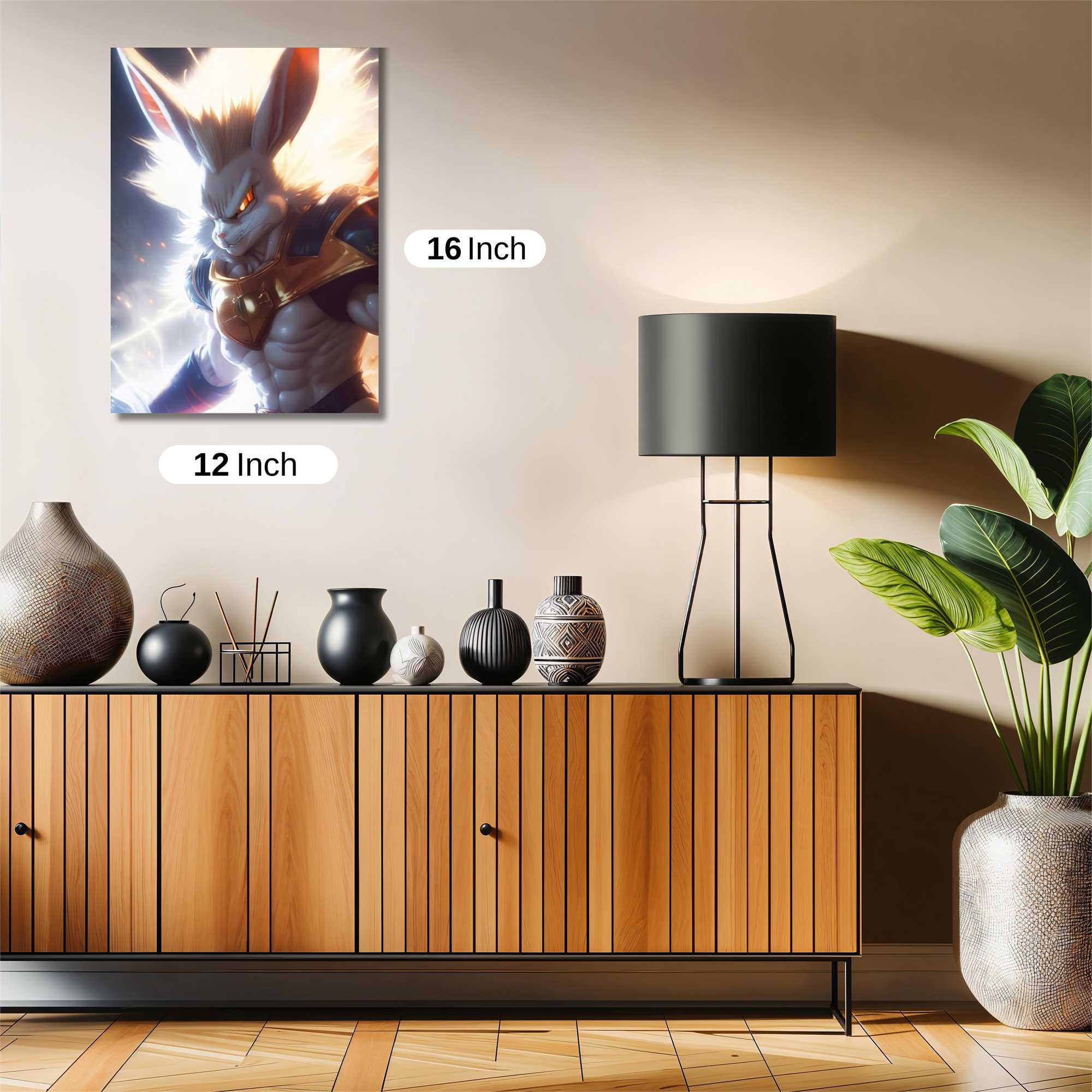 Bunny Fury Safe Wall Magnetic / M