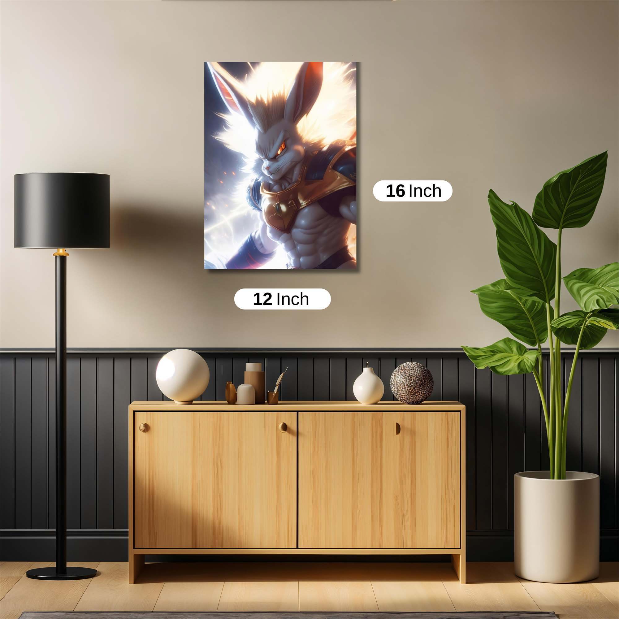 Bunny Fury Safe Wall Magnetic / M