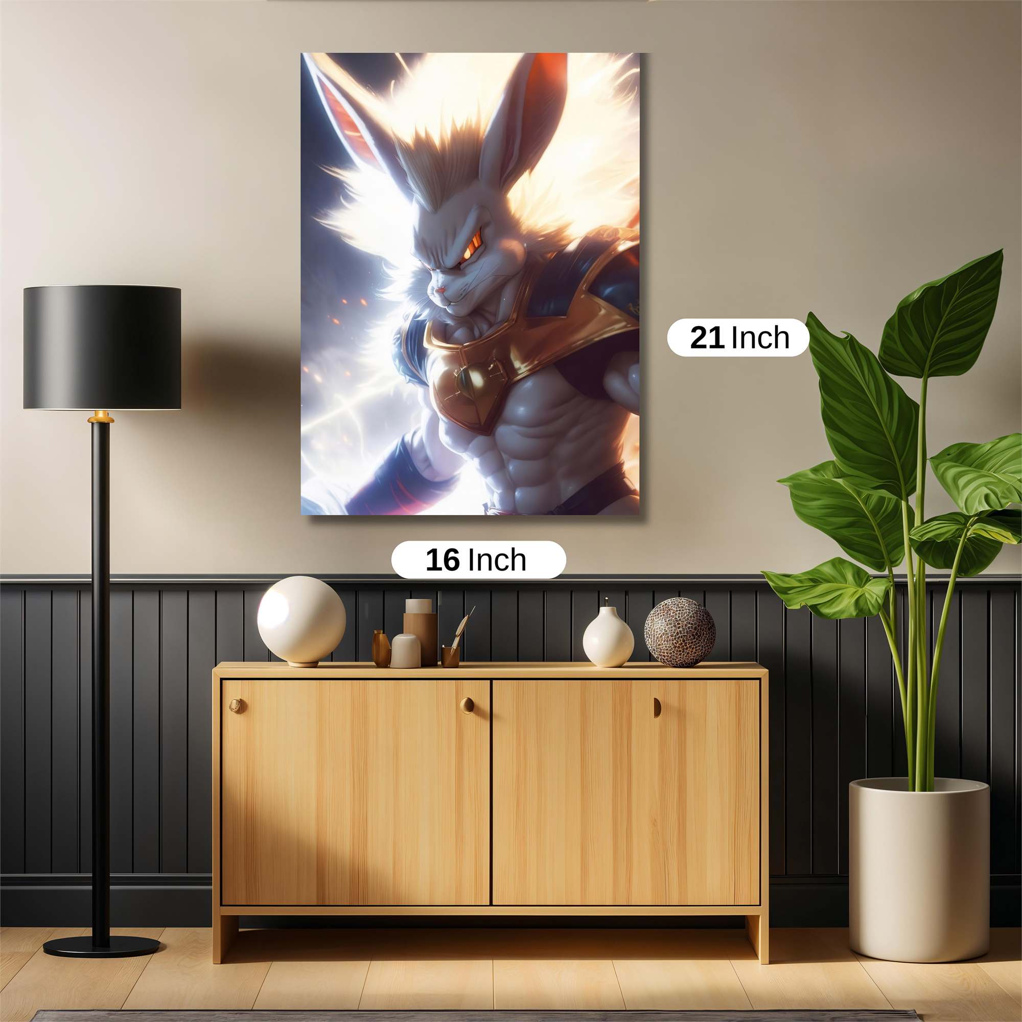 Bunny Fury Safe Wall Magnetic / M